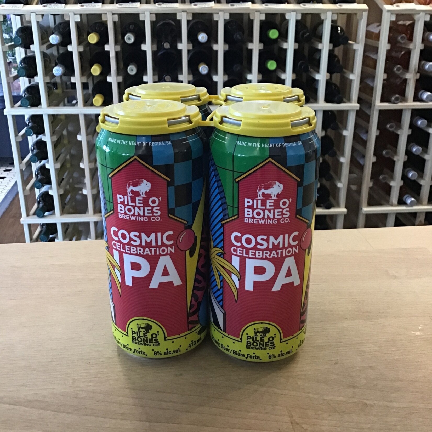'Cosmic Celebration' IPA, Pile O' Bones 4x473ml 6.0%