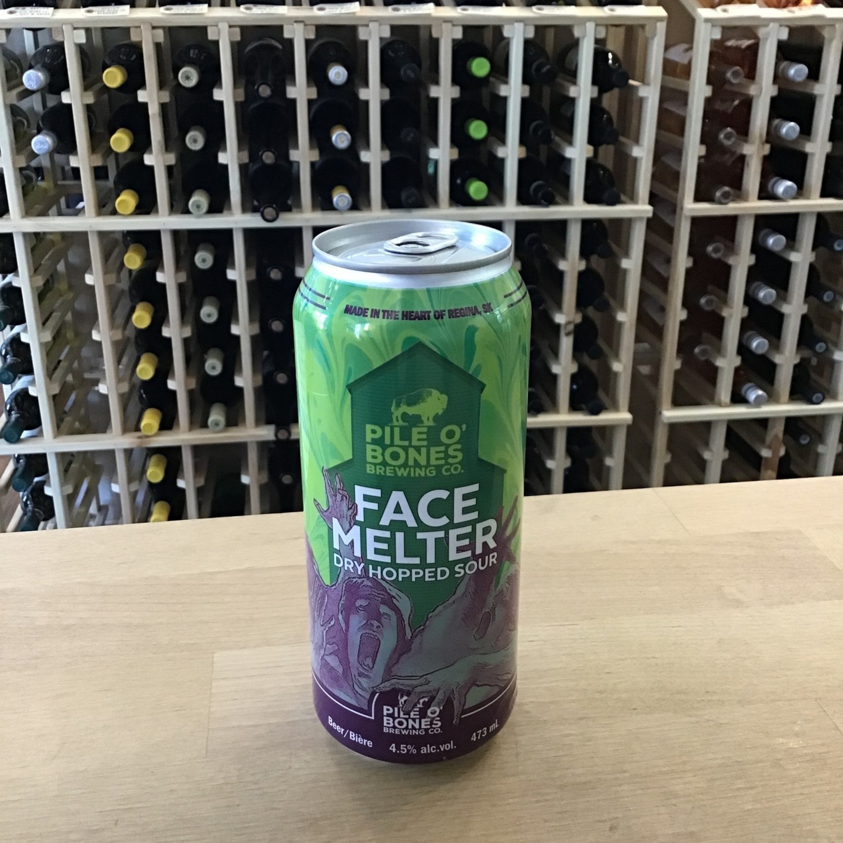 'Face melter' Dry-Hopped Sour, Pile O' Bones 473ml 4.5%