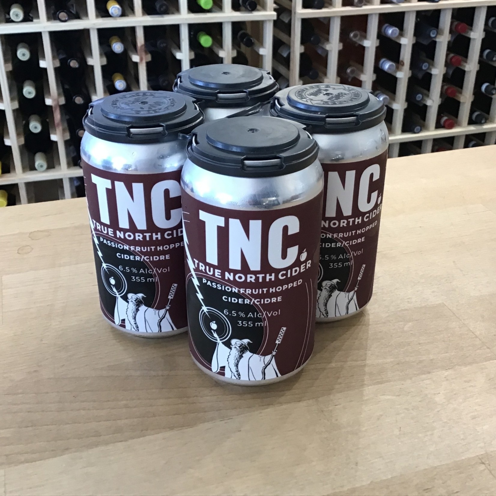 Passionfruit Hopped Cider, True North 4x355ml 6.5%