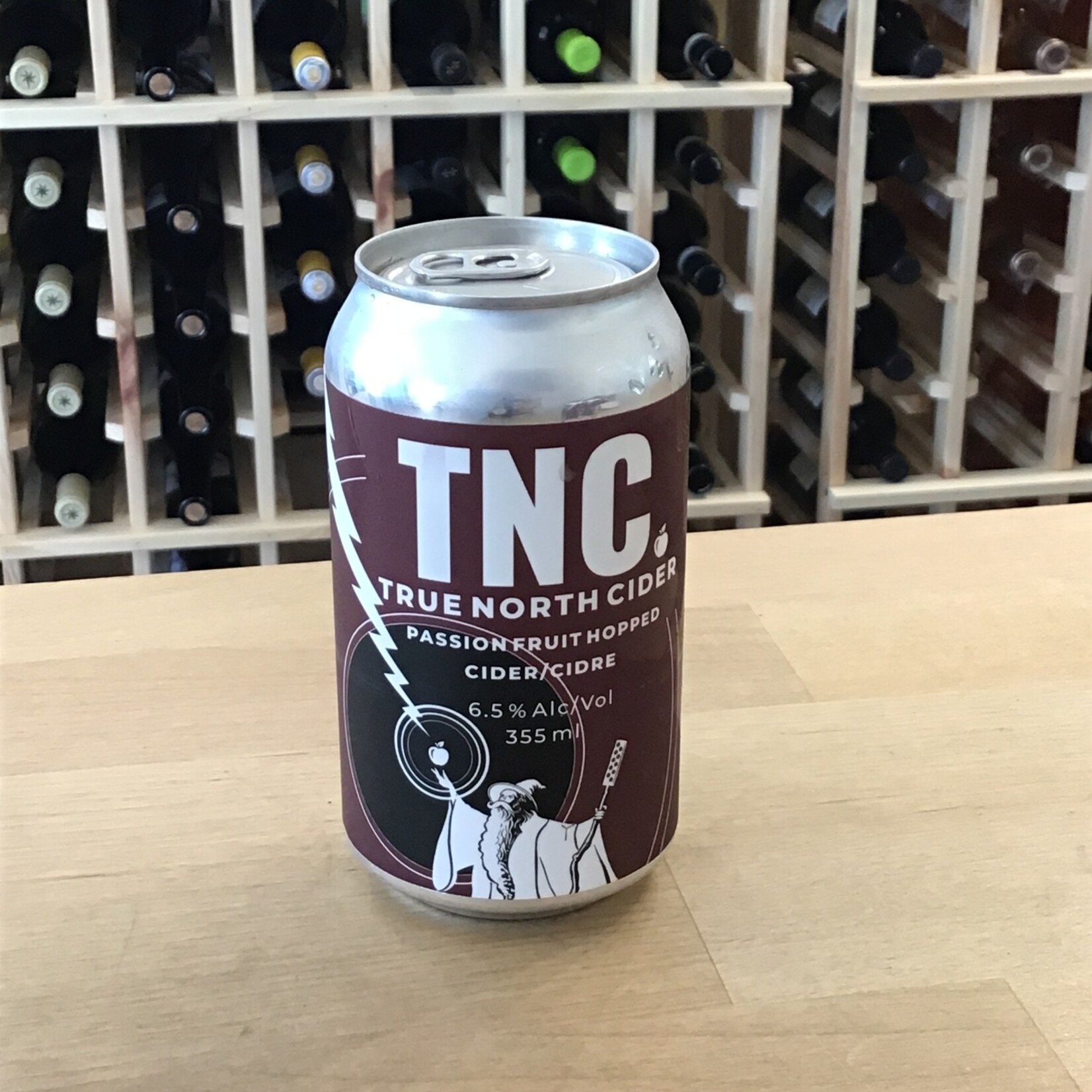 Passionfruit Hopped Cider, True North 355ml 6.5%