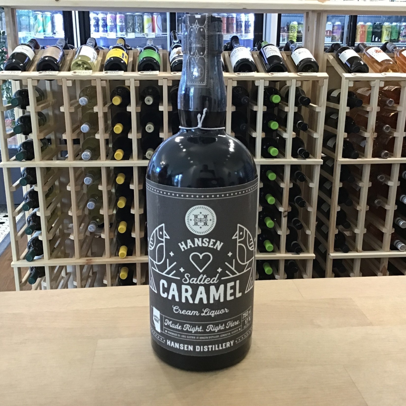 Hansen Hansen, Salted Caramel Cream Liquor 750ml 17.0%