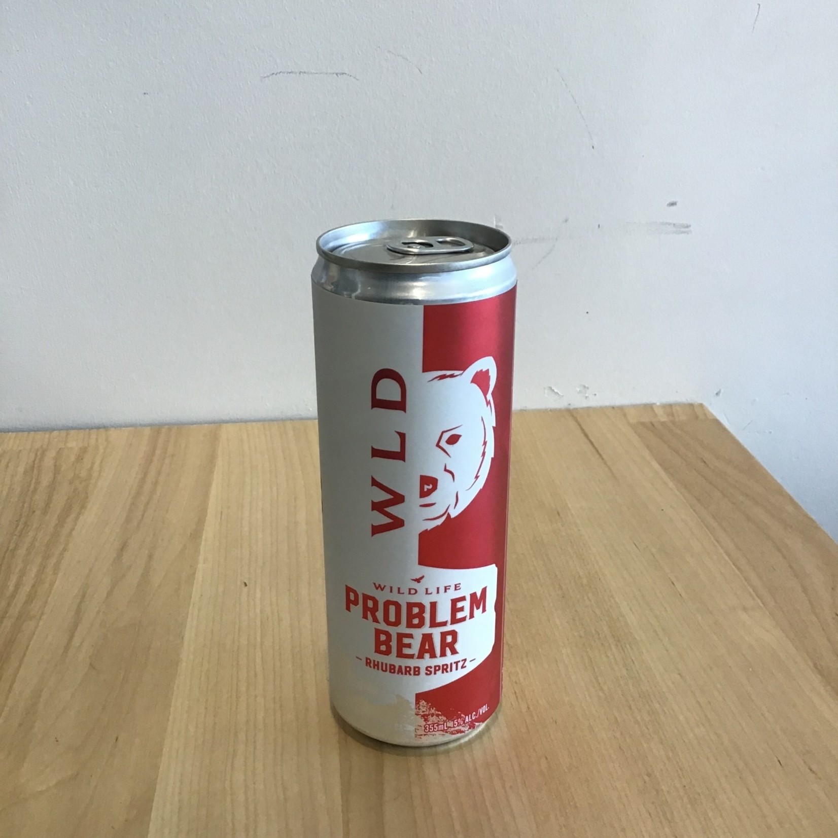 Wild Life Distillery 'Problem Bear' Rhubarb Spritz RTD Cocktail, Wild Life 355ml, 5.0%