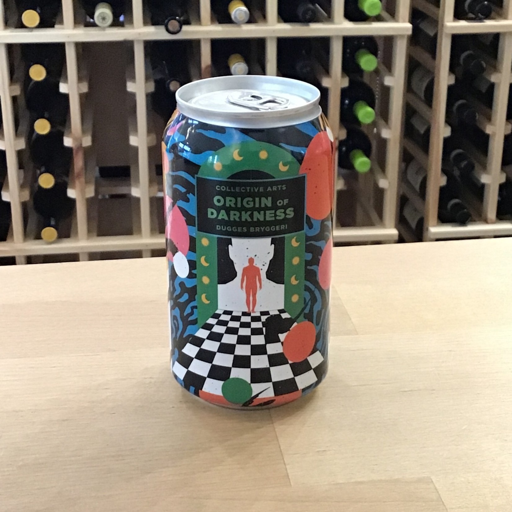 Collective Arts 'OOD' Bourbon Barrel Aged Imperial Stout with Raspberries, Chocolate & Mint, Collective Arts & Dugges 355ml 11.6%