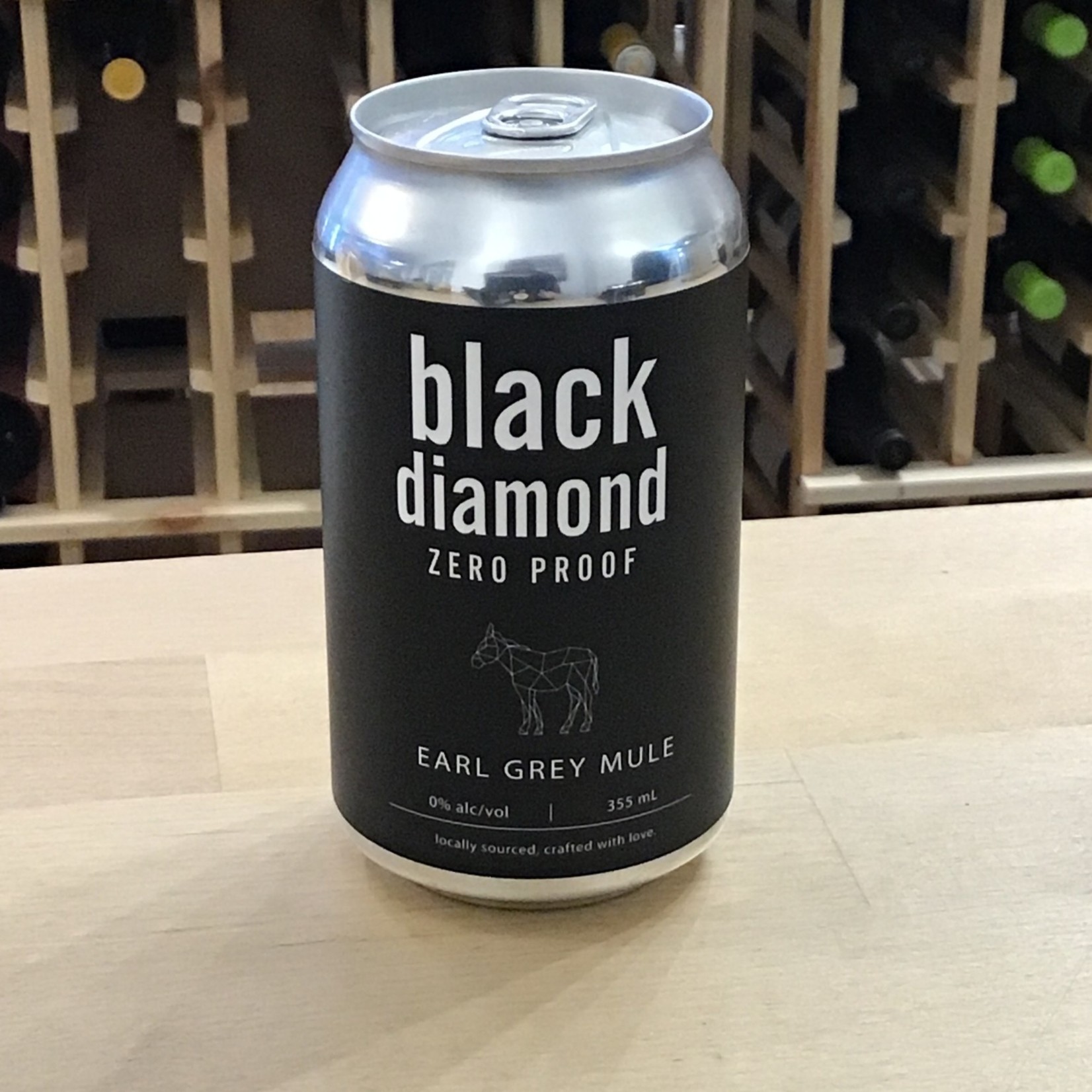 Zero Proof 'Earl Grey Mule', Black Diamond 355ml
