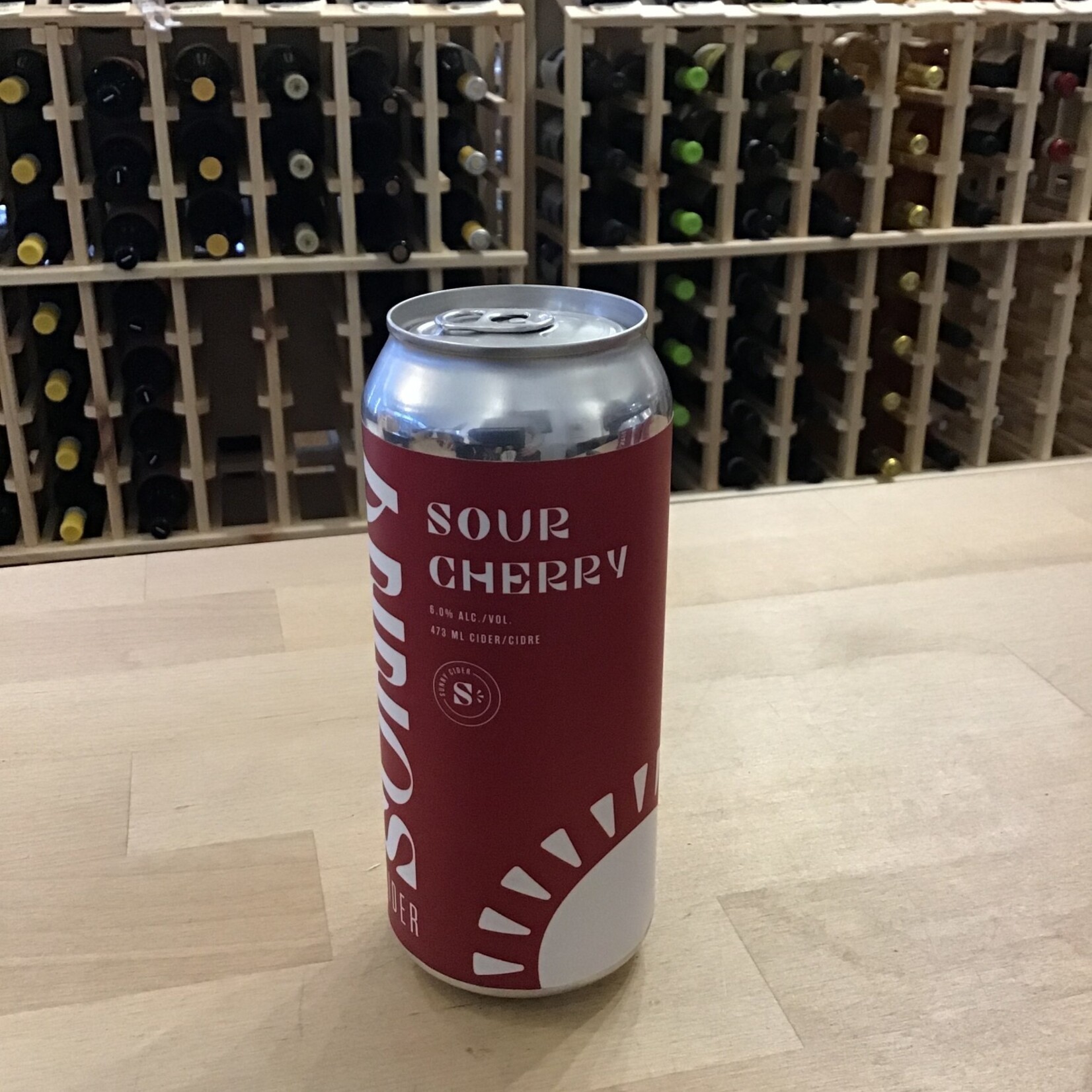 Sour Cherry Cider, Sunny 473ml 6.0%