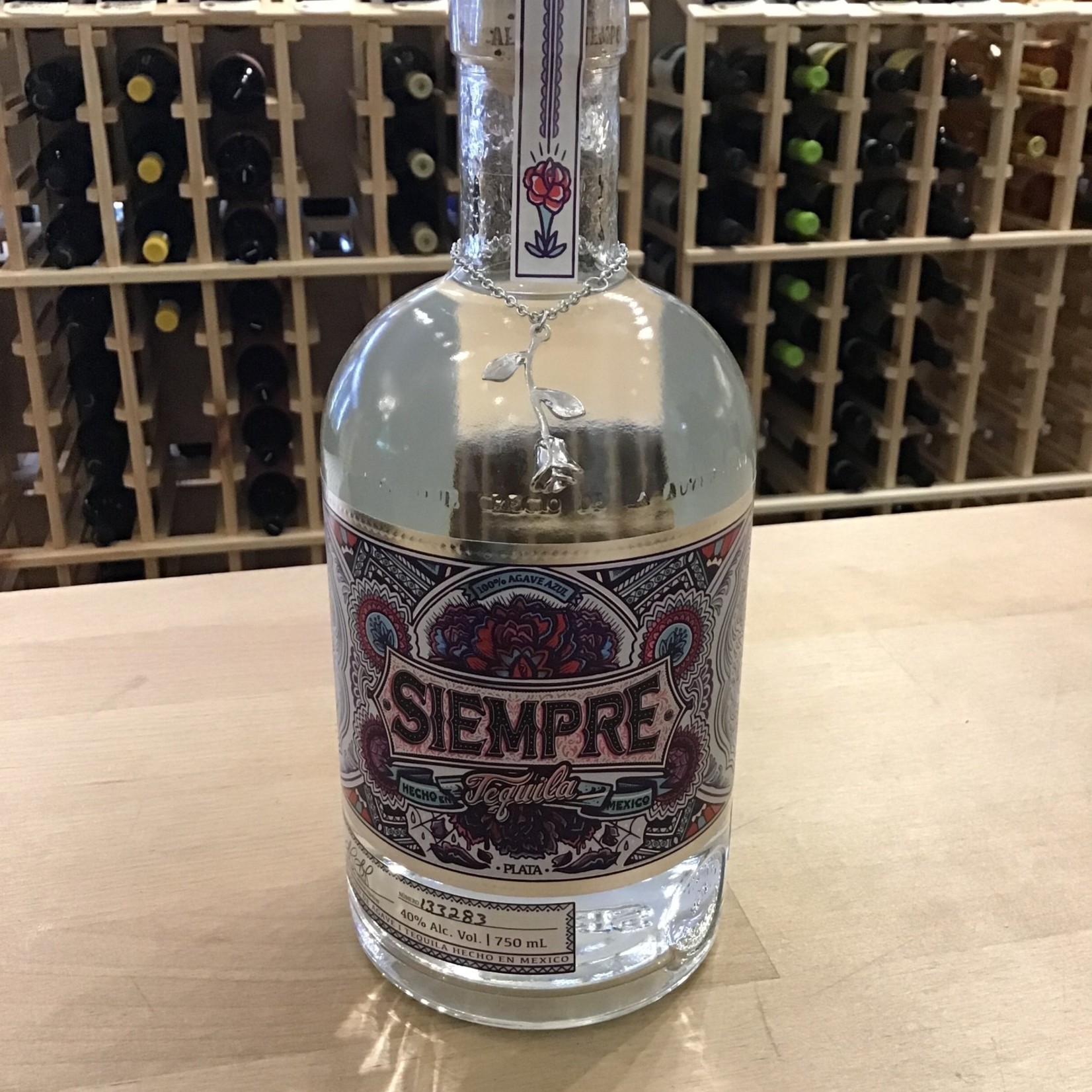 Siempre, Tequila Plata 750ml 40.0%