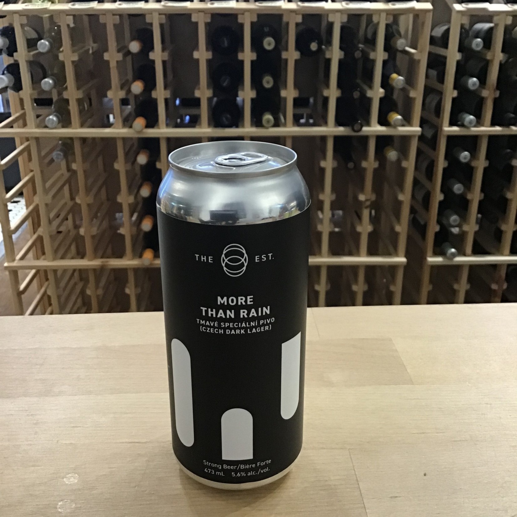 'More Than Rain' Czech Dark Lager, The Establishment 4x473ml 5.6% single