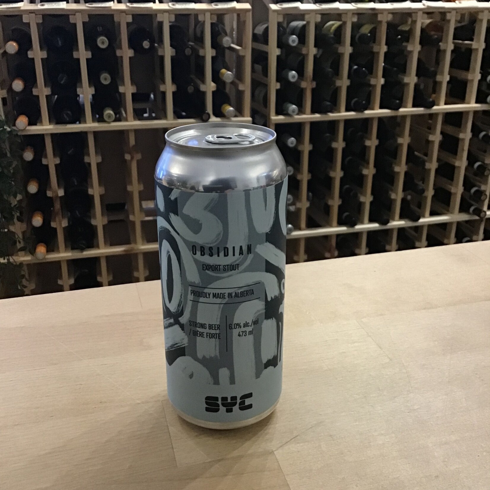 SYC Brewing 'Obsidian' Export Stout, SYC Brewing 473ml 6.0%