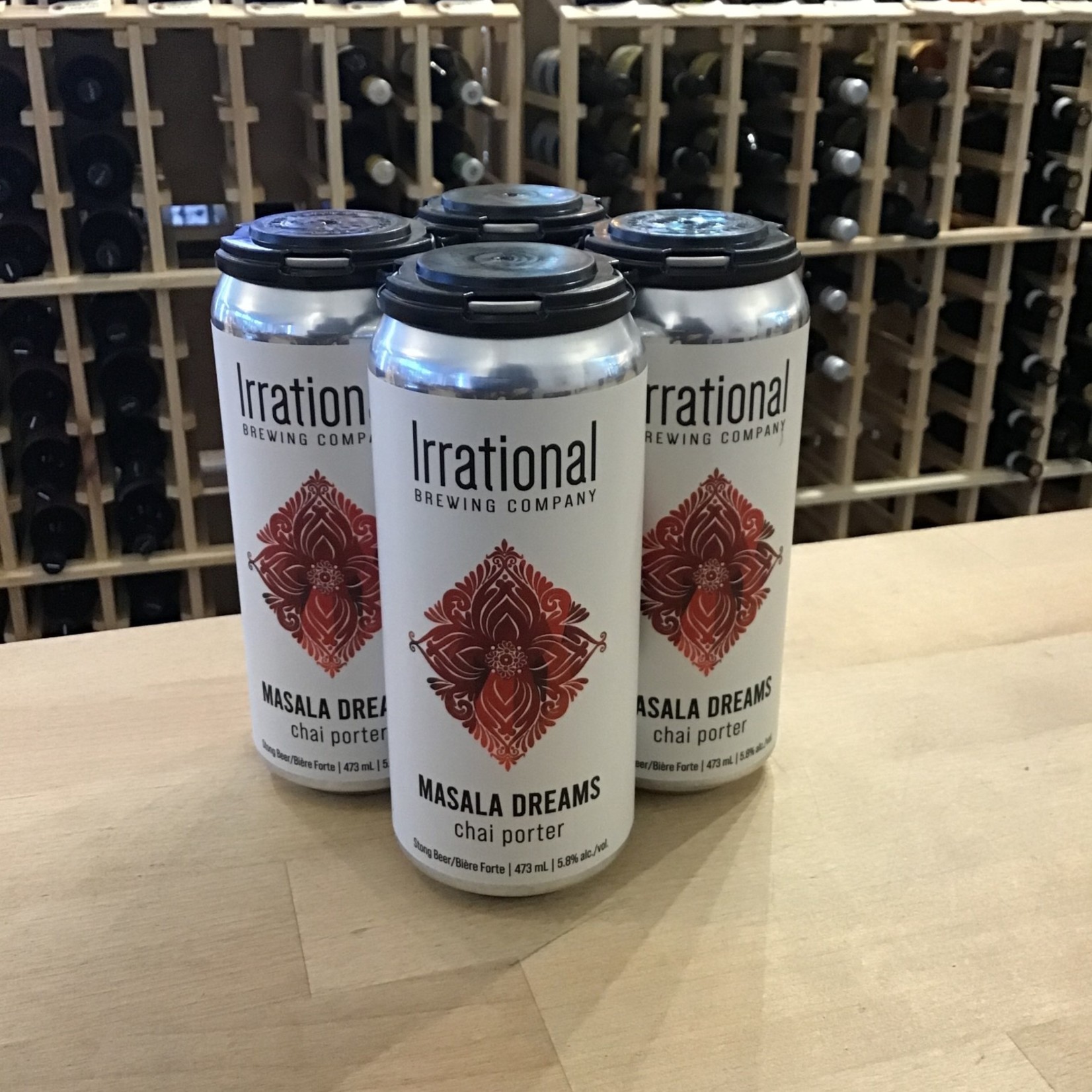 'Masala Dreams' Chai Porter, Irrational Brewing Company 4x473ml 5.8%
