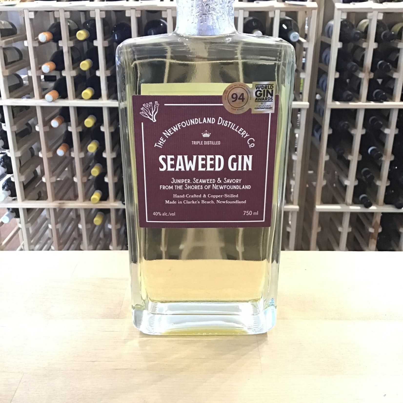 The Newfoundland Distillery Seaweed Gin, The Newfoundland Distillery 750ml 40.0%