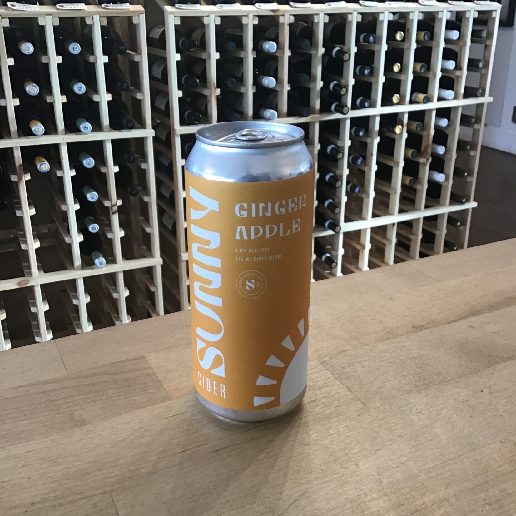 Ginger Apple Cider, Sunny Cider 473ml 6.0%
