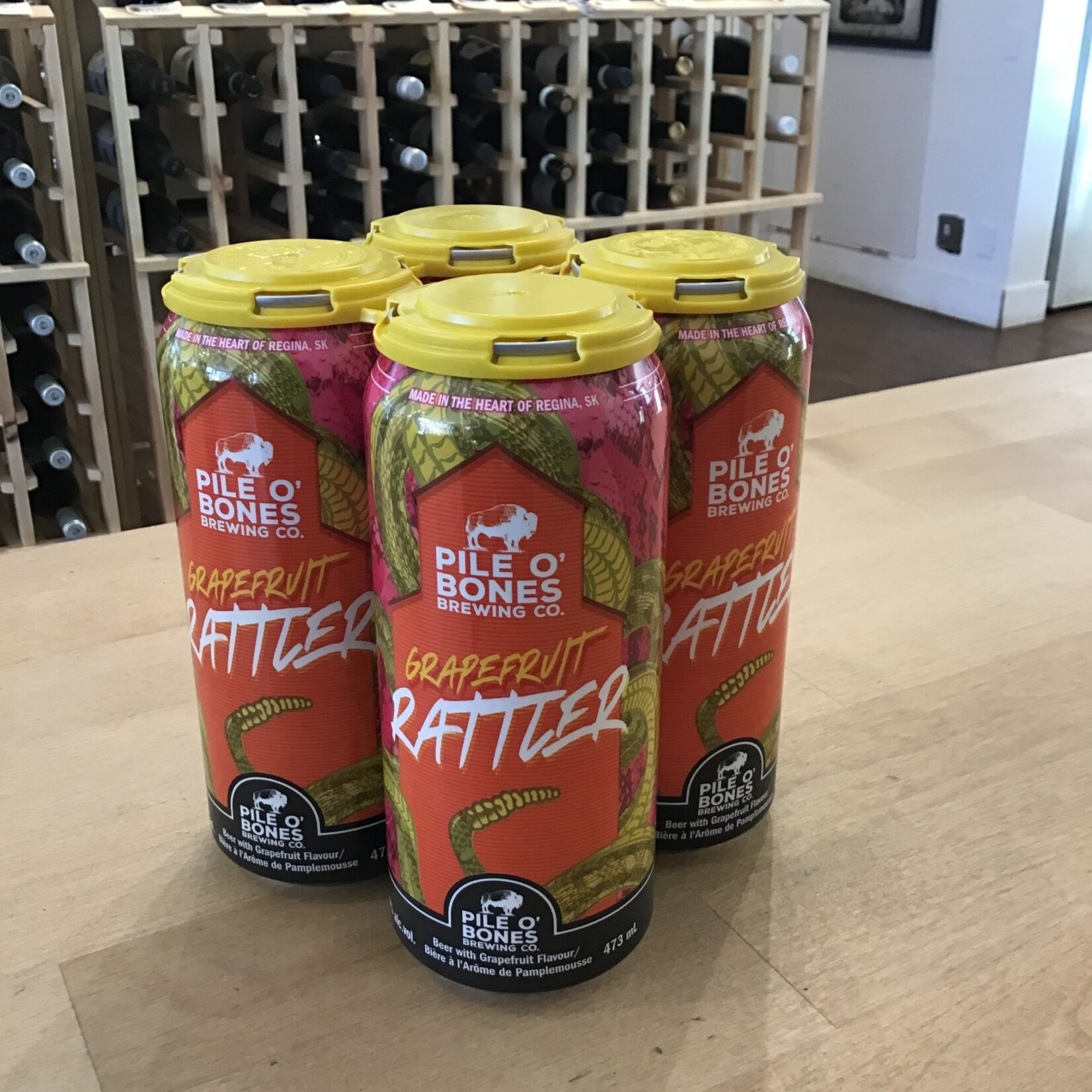 Grapefruit Rattler, Pile O' Bones 4x473ml 4.0%