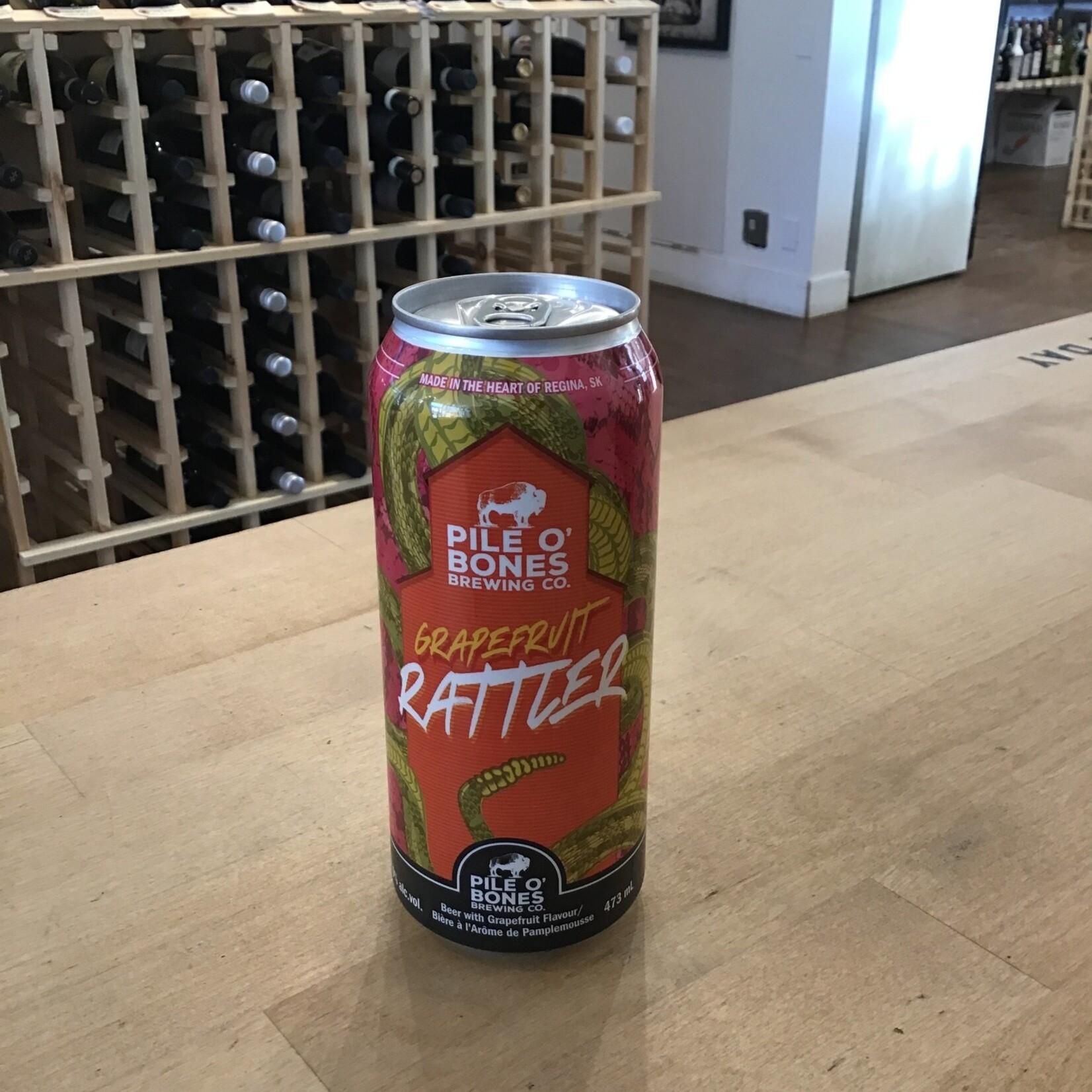 Grapefruit Rattler, Pile O' Bones 473ml 4.0%