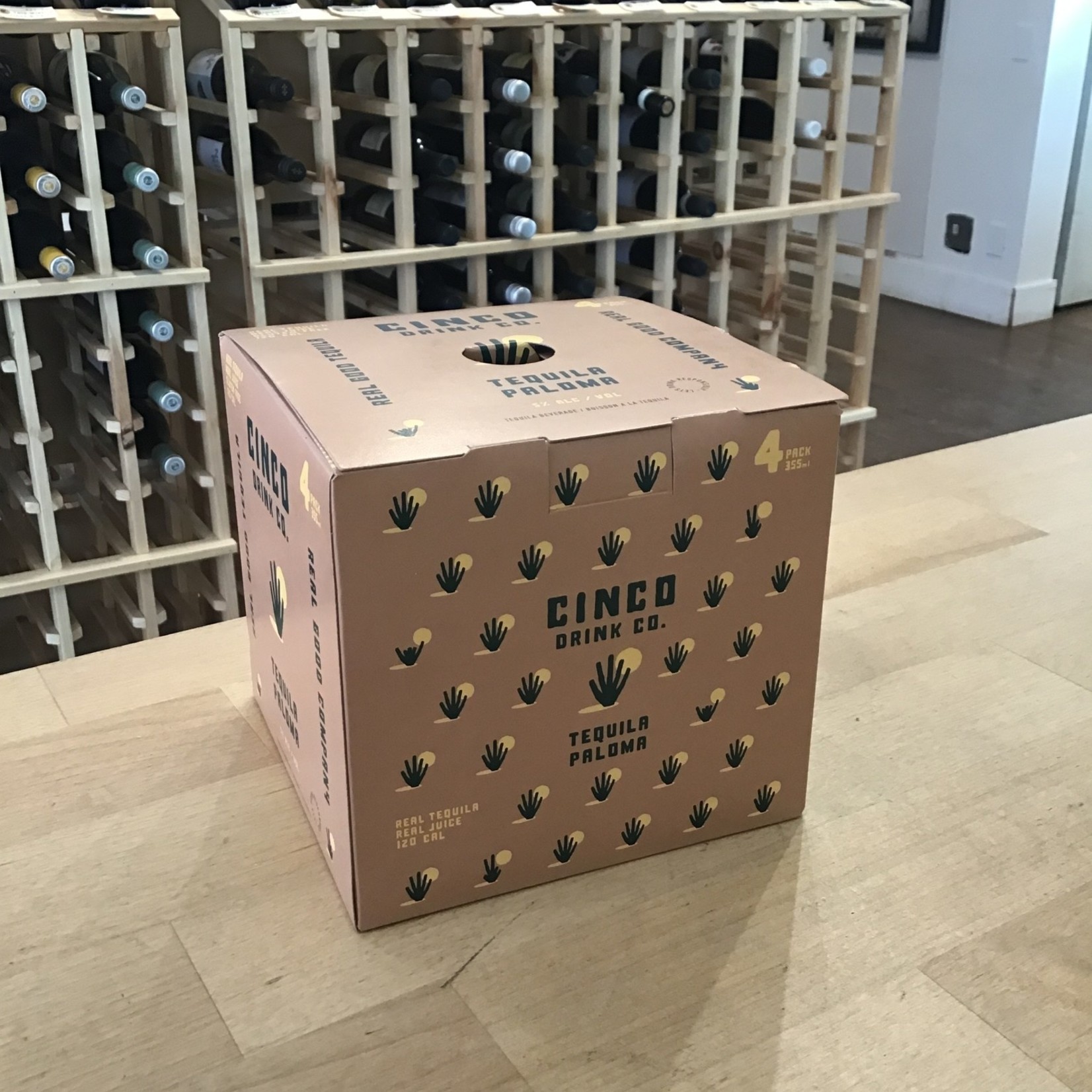 Tequila Paloma, Cinco Drink Co 4x355ml 5.0%