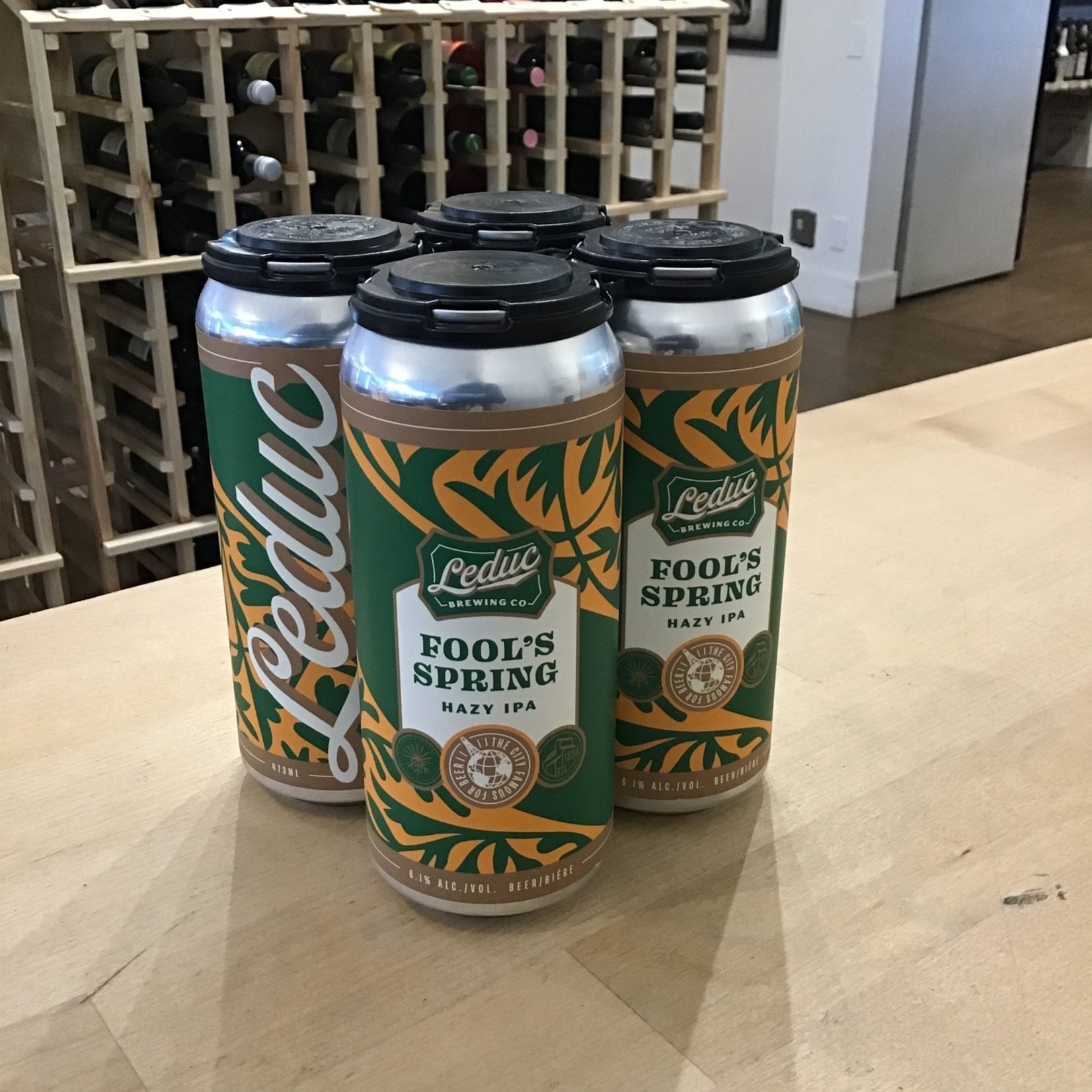 'Fool's Spring' Hazy IPA, Leduc Brewing Co. 4x473ml 6.2%