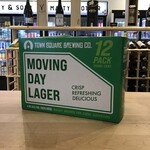Town Square Moving Day Lager, Town Square 12x355ml 4.8%