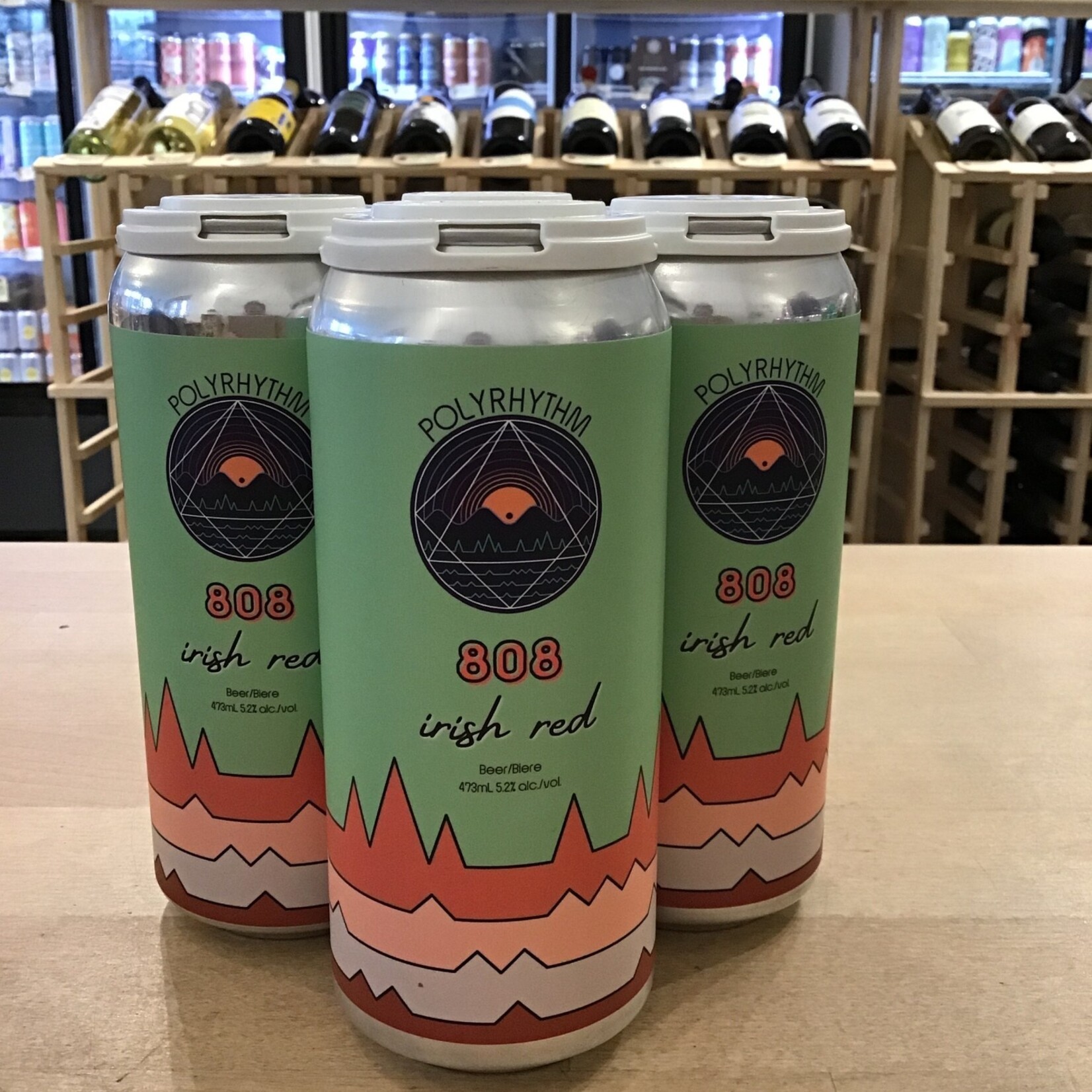 '808' Irish Red Ale, Polyrhythm 4x473ml 5.2%