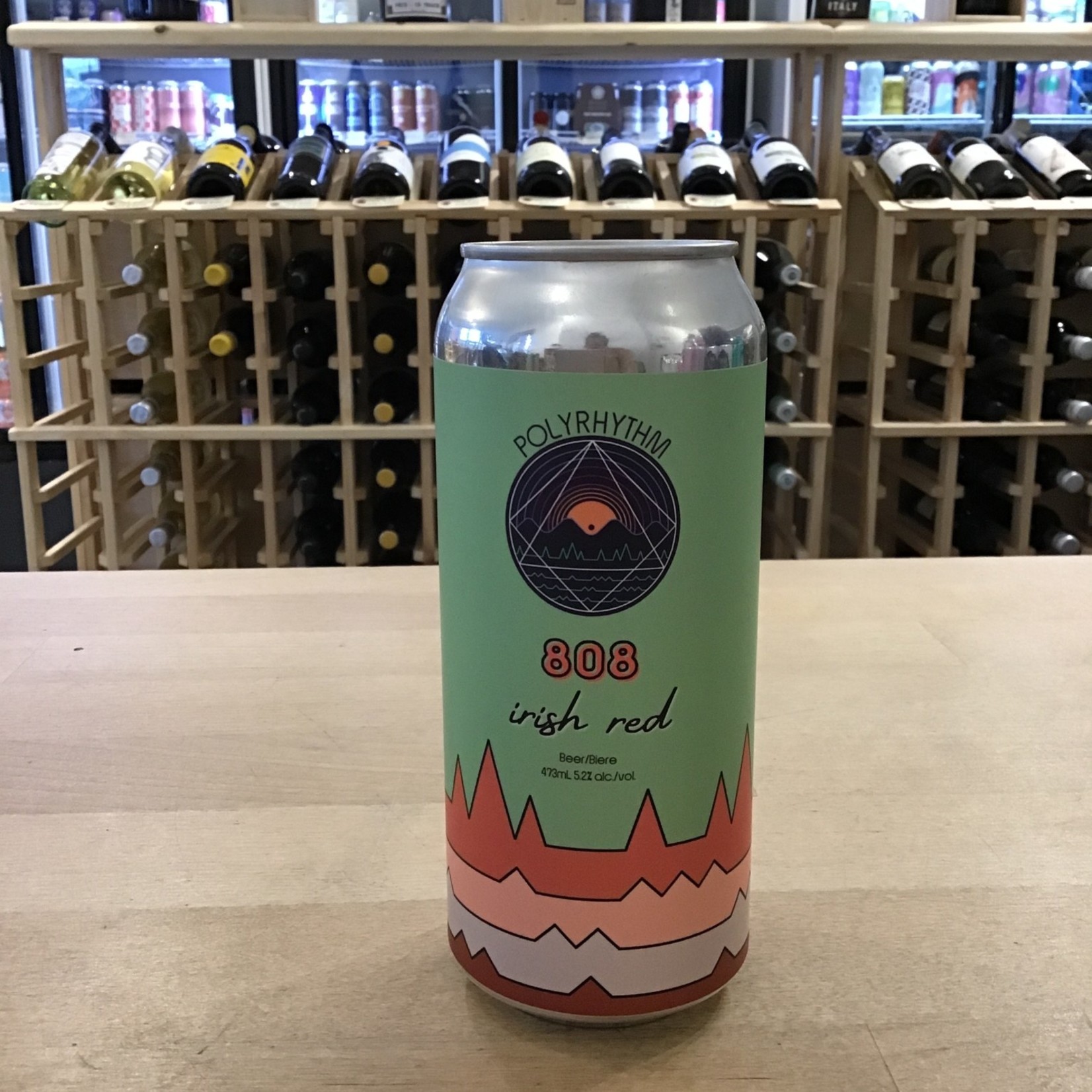 '808' Irish Red Ale, Polyrhythm 473ml 5.2%