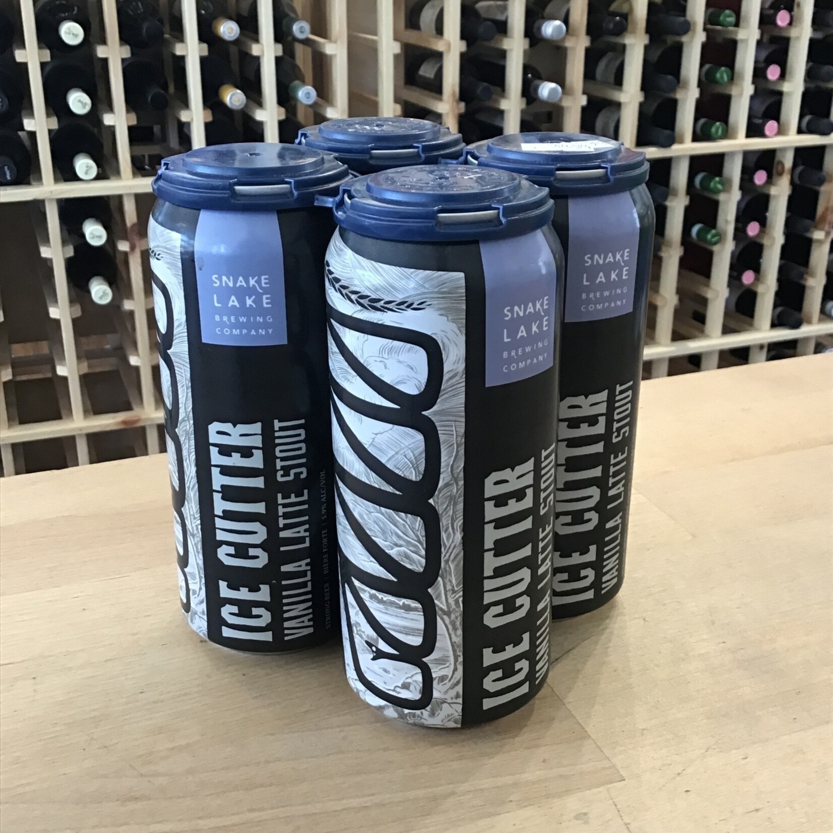 Snake Lake 'Ice Cutter' Vanilla Latte Stout, Snake Lake 4x473ml 5.9%