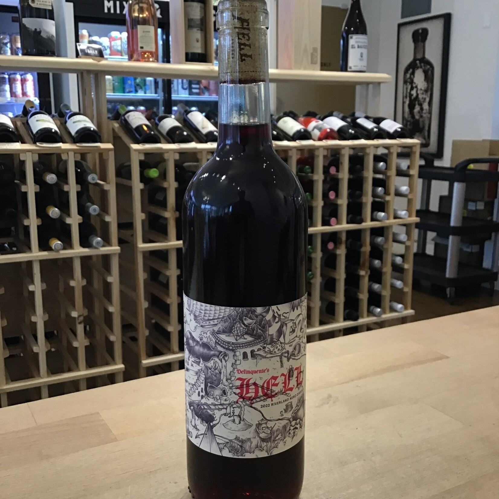 Delinquente Delinquente, 'Hell' Nero d'Avola 750ml 13.5%