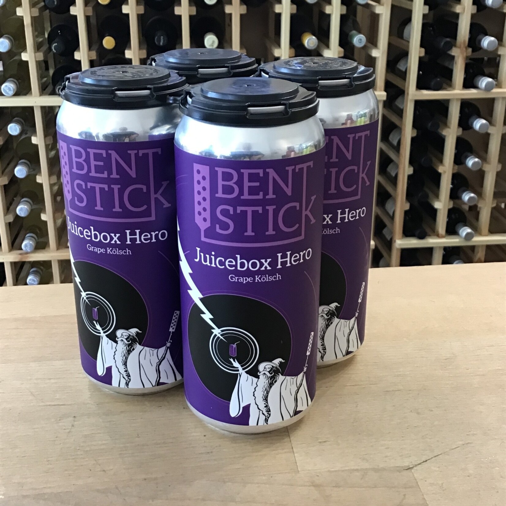 Bent Stick 'Juicebox Hero' Grape Kolsch, Bent Stick 4x473ml 5%