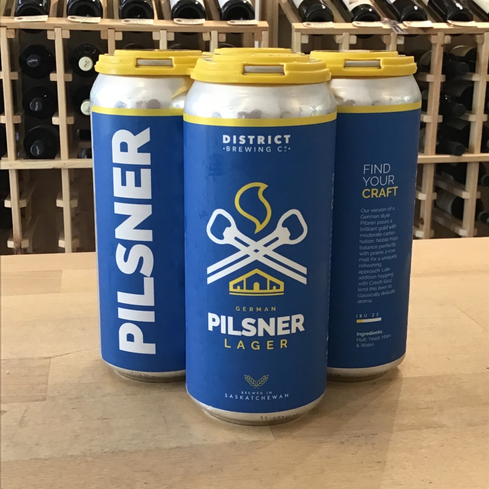 Pilsner, District Brewing 4x473ml 5.0%