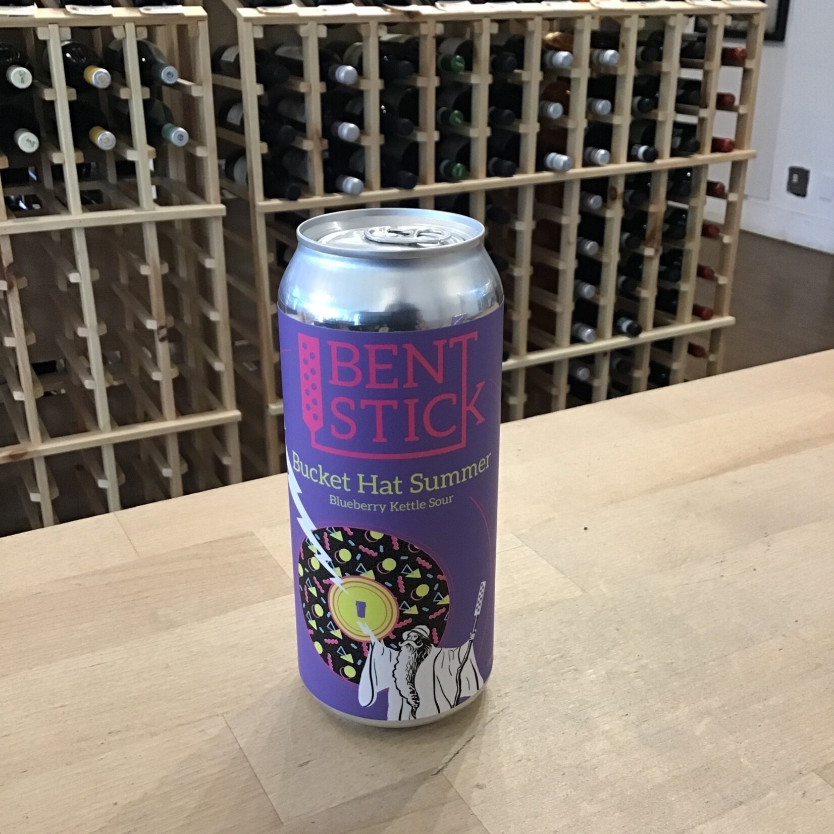 Bent Stick 'Bucket Hat Summer' Blueberry Kettle Sour, Bent Stick 473ml 4.5%