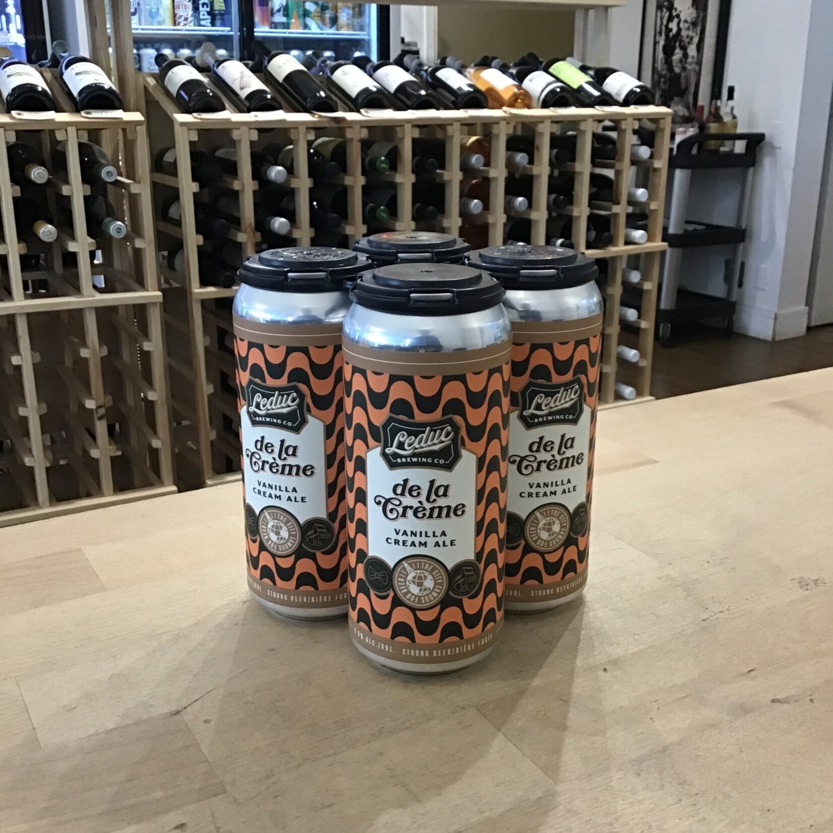 'De La Creme' Vanilla Ale, Leduc Brewing 4x473ml 6%