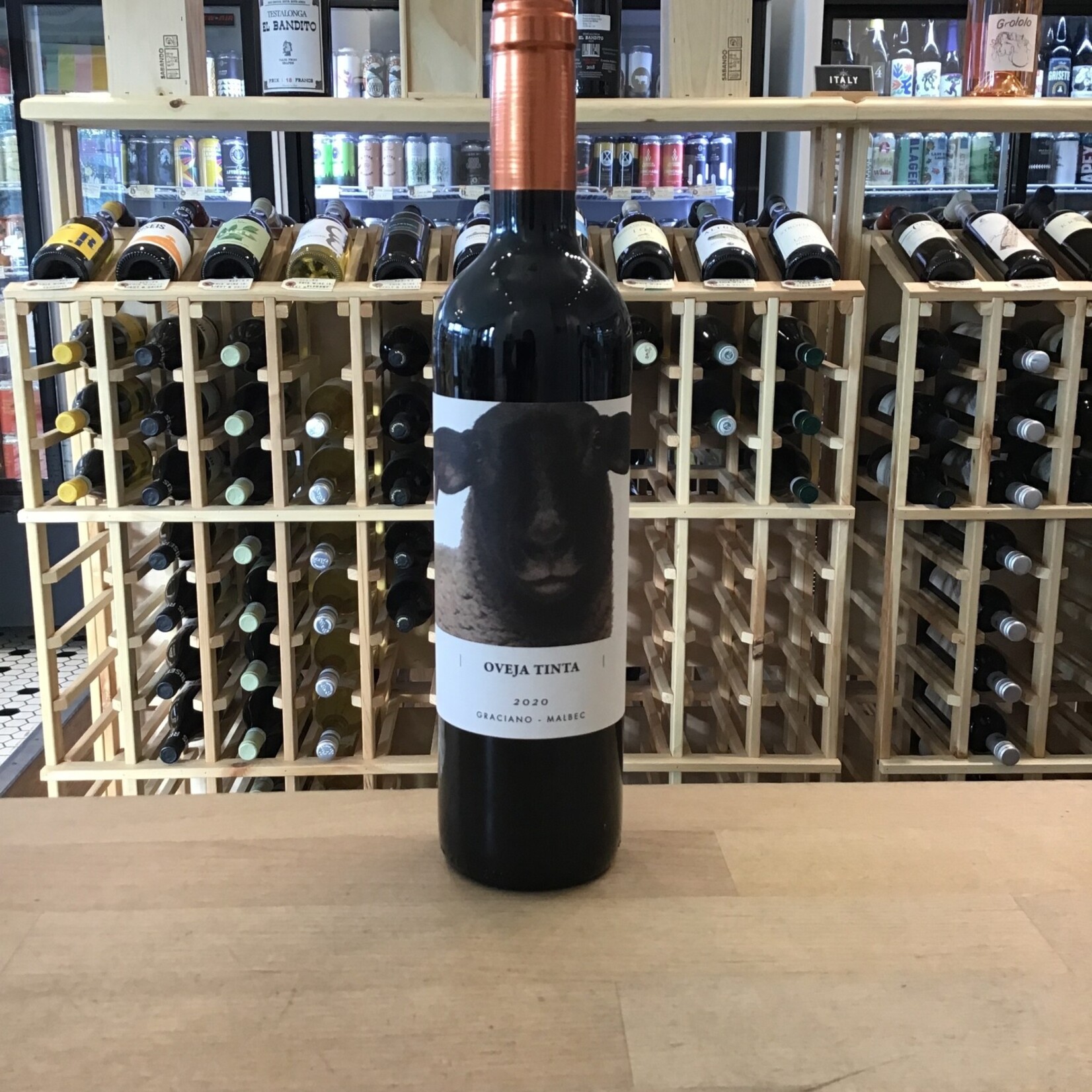 Oveja 'Tinta' Gracaino Malbec 750ml 14%