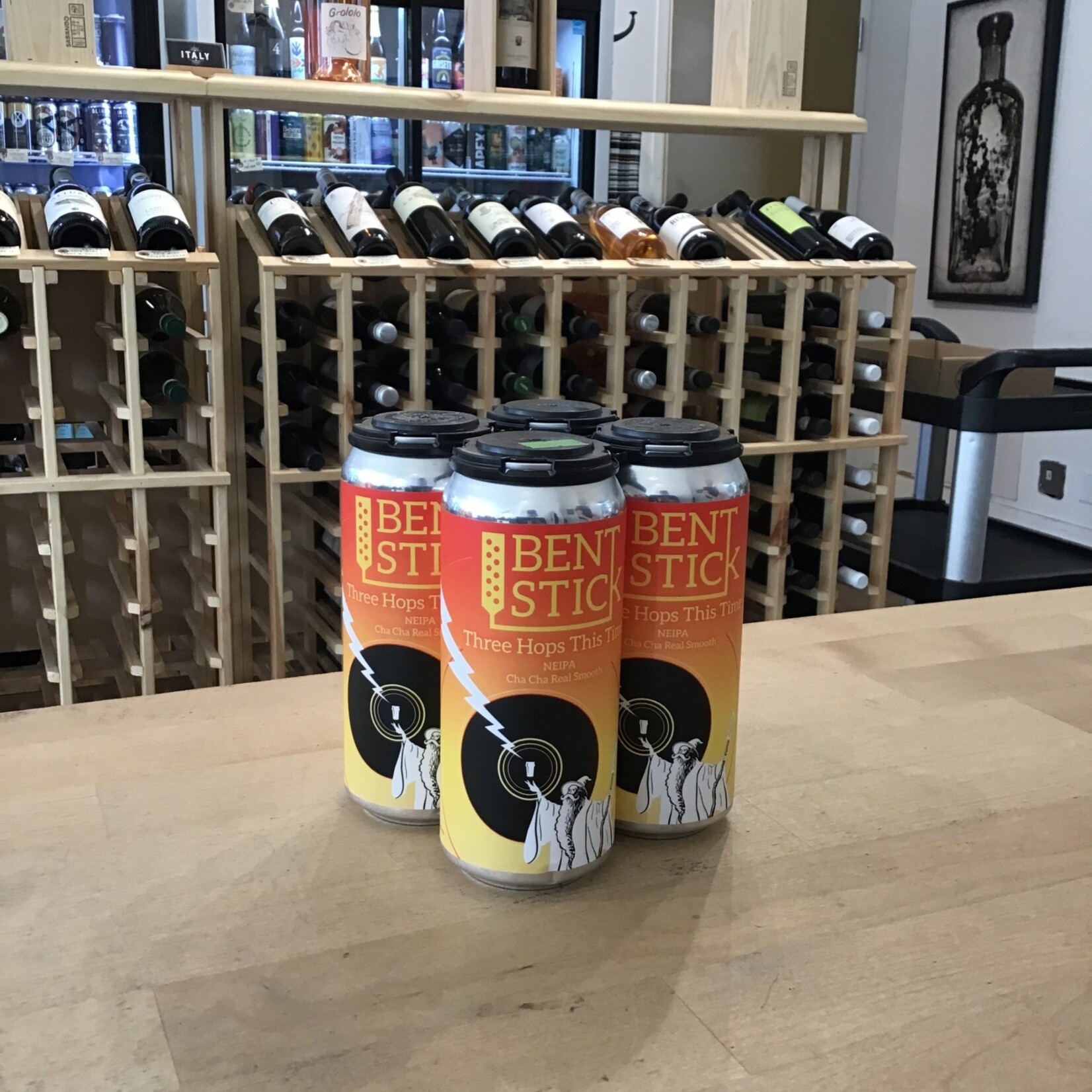 Bent Stick 'Three Hops This Time' NEIPA, Bent Stick 4x473ml 6.5%