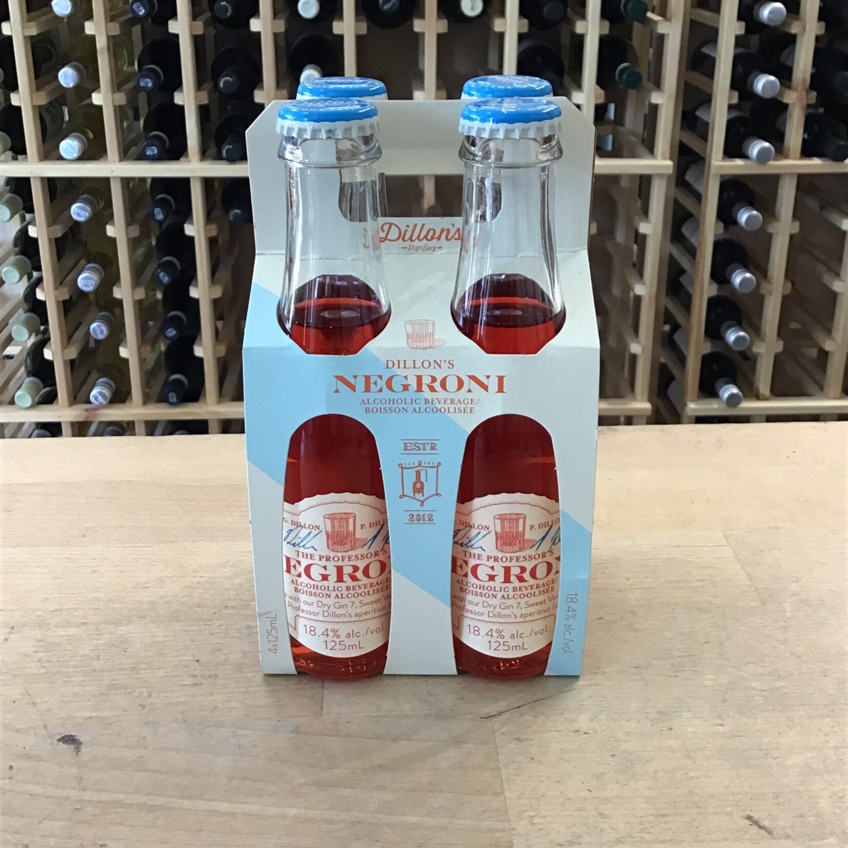 Dillon's 'Negroni' 4x125ml 18.4%