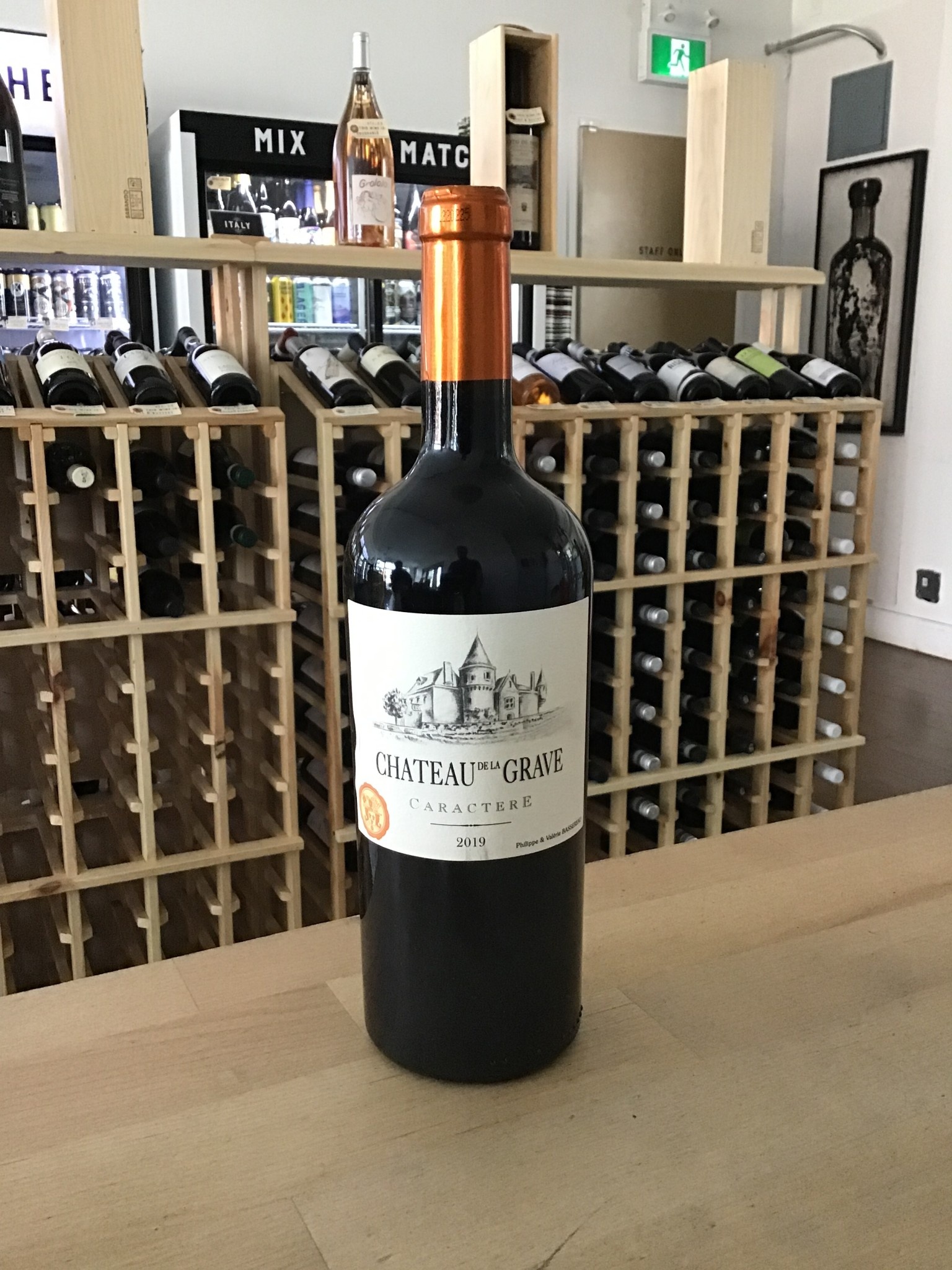 Chateau de la Grave Caractere Merlot Cabernet Sauvignon 750ml 13.5