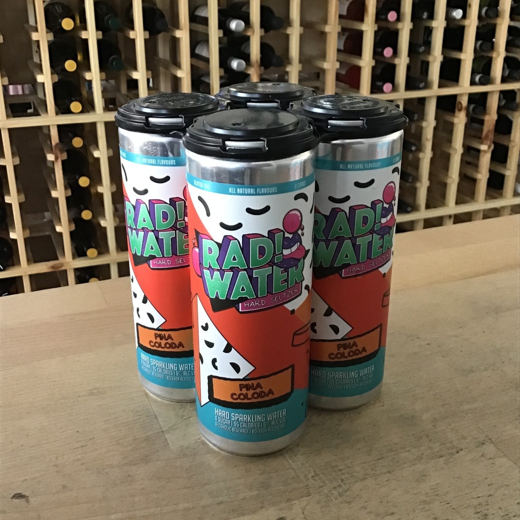 Town Square 'Pina Coloda' Rad! Water, Town Square 4x355ml 5%