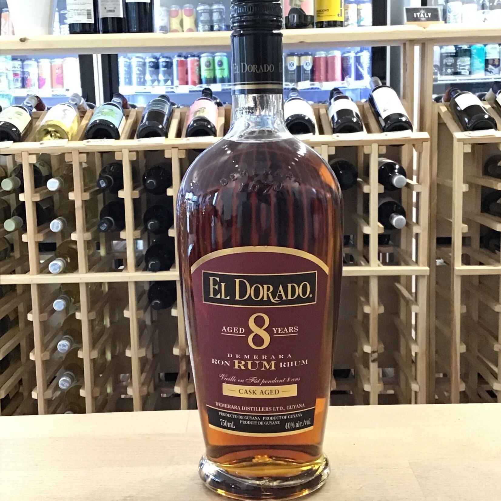 El Dorado El Dorado '8 Year Old Rum' 750ml
