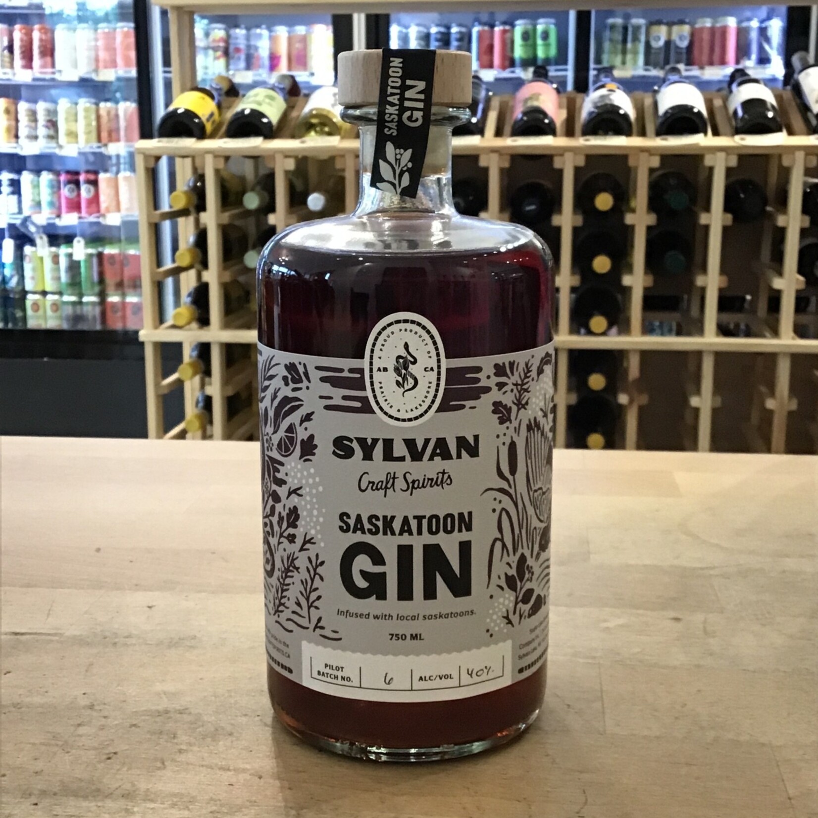 Snake Lake Sylvan Spirits 'Saskatoon Gin' 750ml 40%