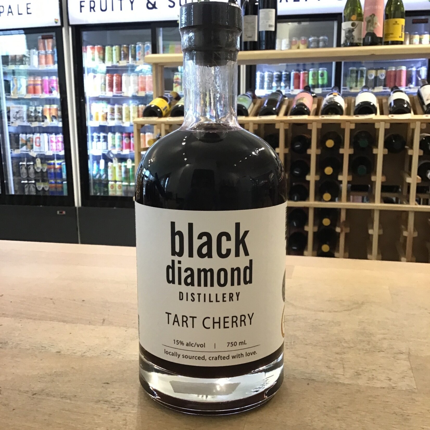 Black Diamond, 'Tart Cherry' Liquer 750ml