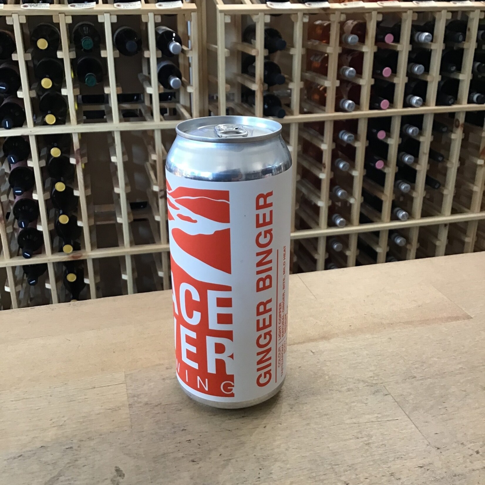 Peace River Brewing 'Ginger Binger' Light Ale with Ginger, Peace River 473ml 5%