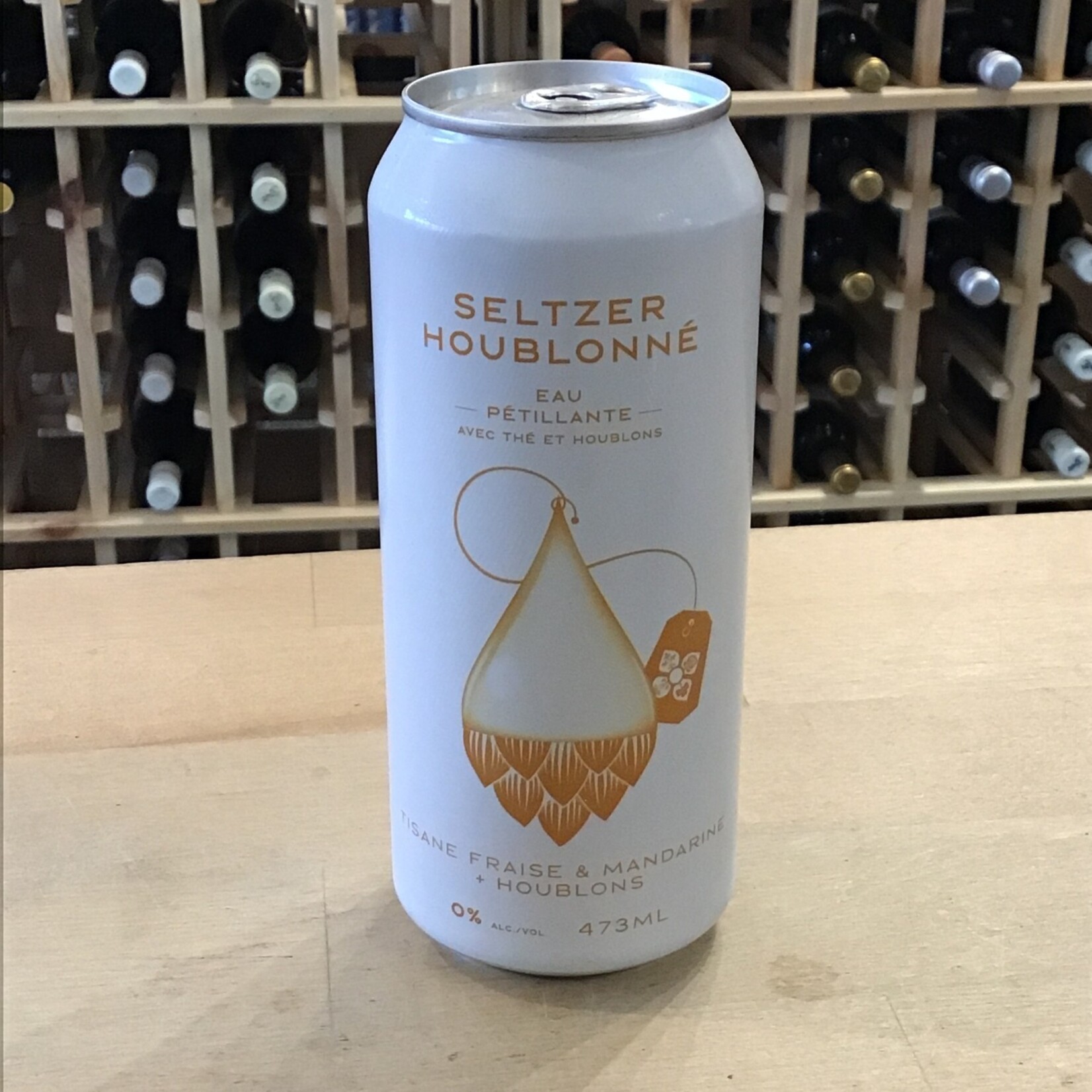 'Strawberry Mandarin Hop Tea' 4 Origines 473ml 0%