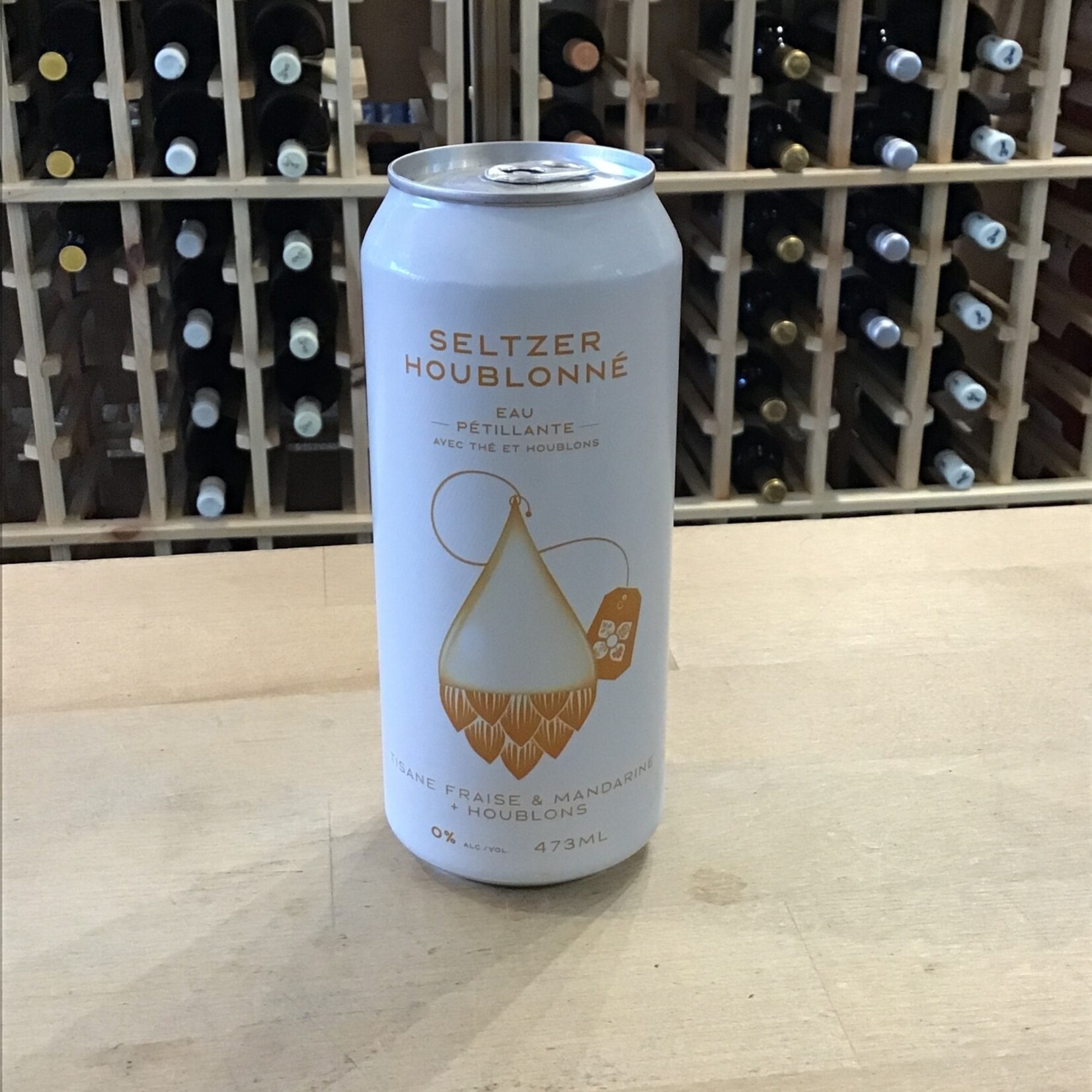 'Strawberry Mandarin Hop Tea' 4 Origines 473ml 0%