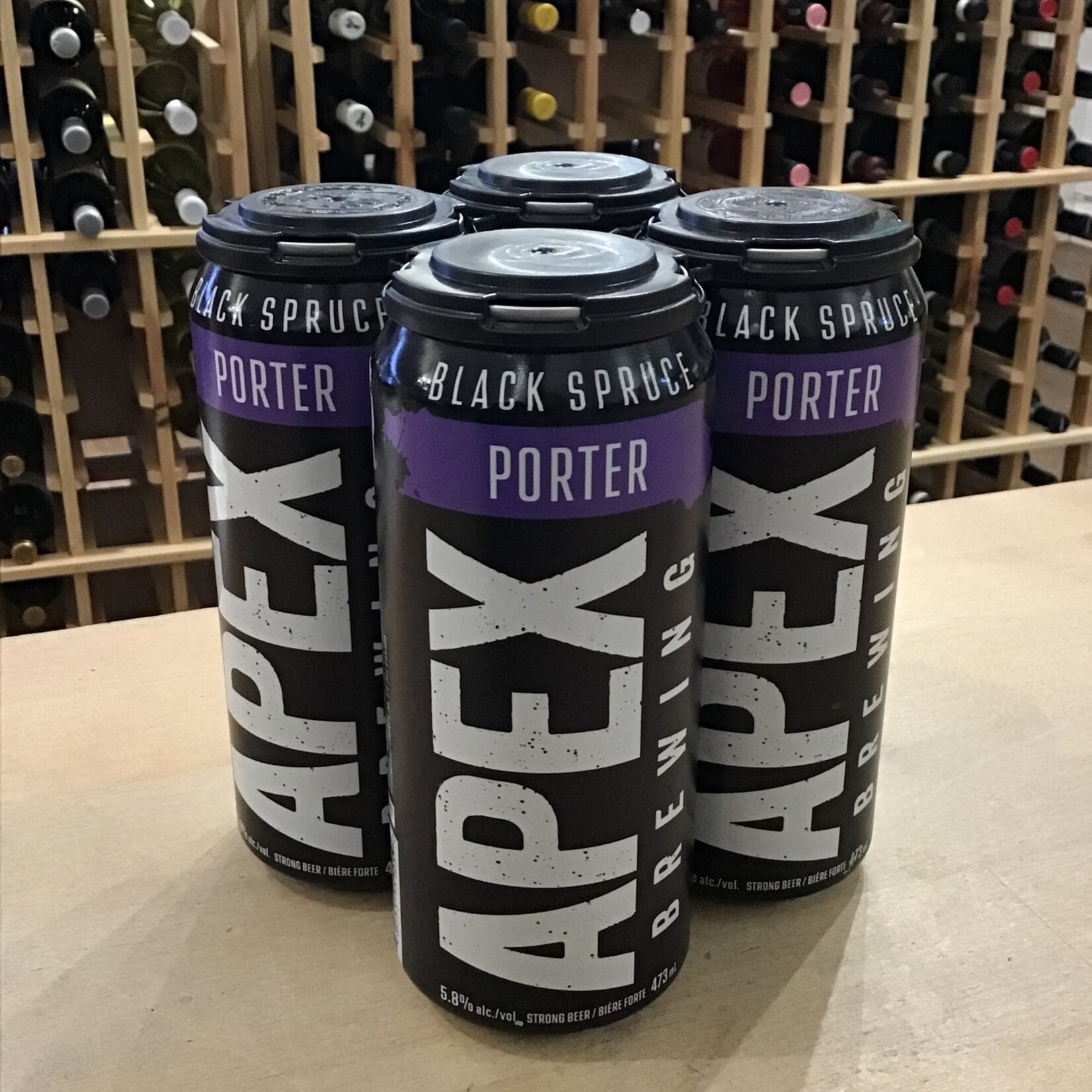'Black Spruce' Porter, Apex 4x473ml 5.8%