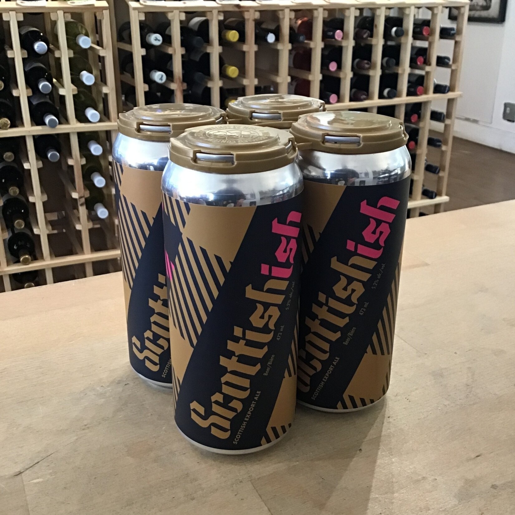 Cabin Brewing 'Scottishish' Export Ale, Cabin 4x473ml 5.2%