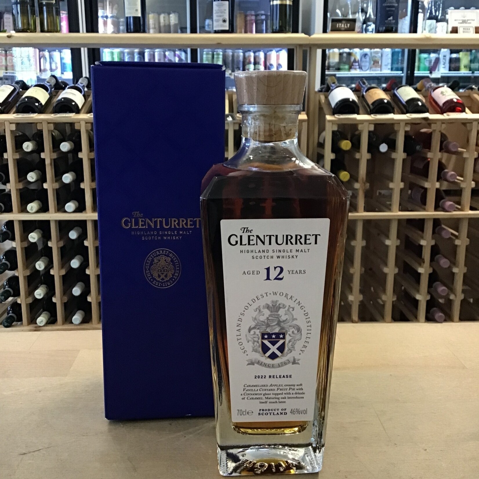 Glenturret 12 Year Scotch Whisky 700ml 46.4%