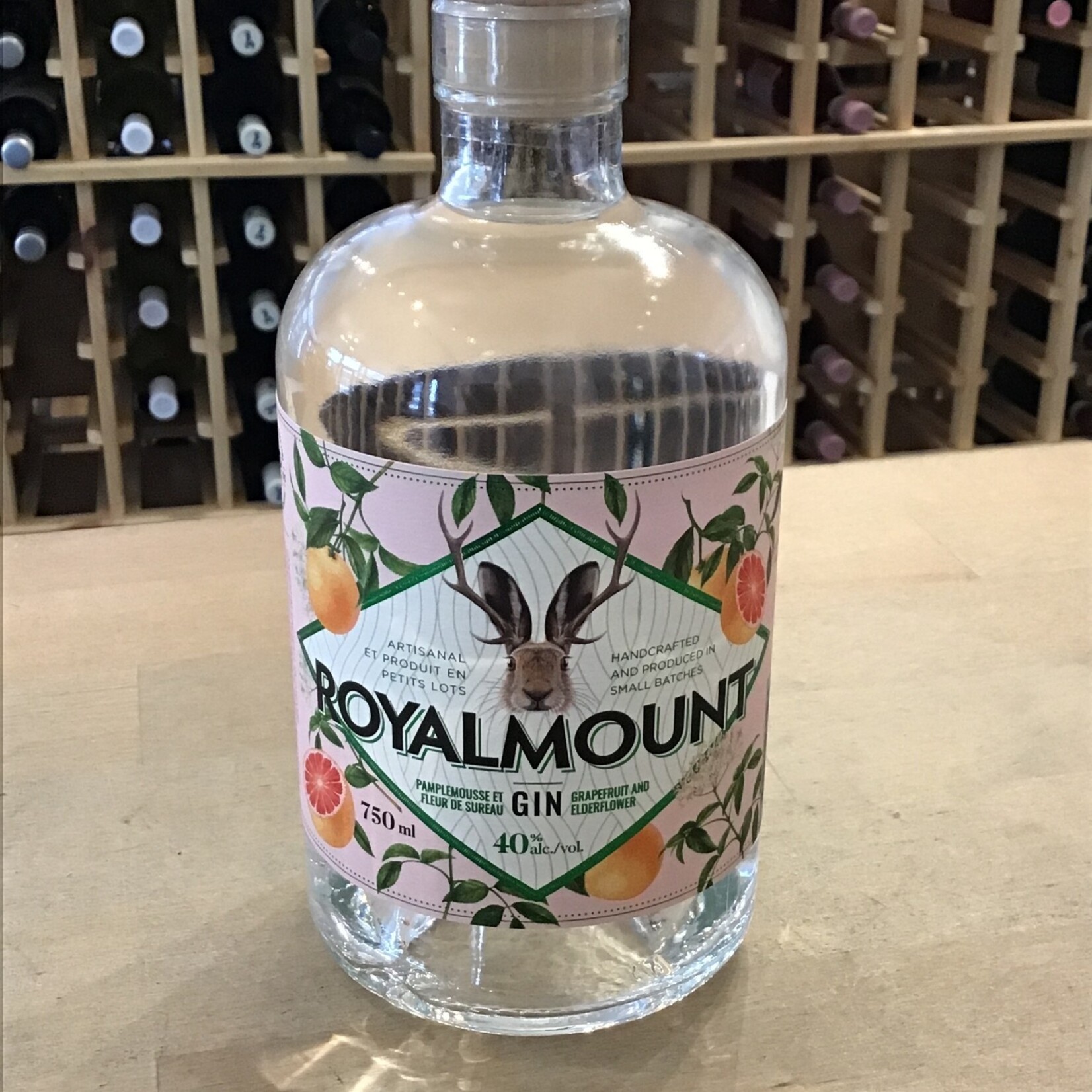 Royalmount Grapefruit & Elderflower Gin 750ml 40%