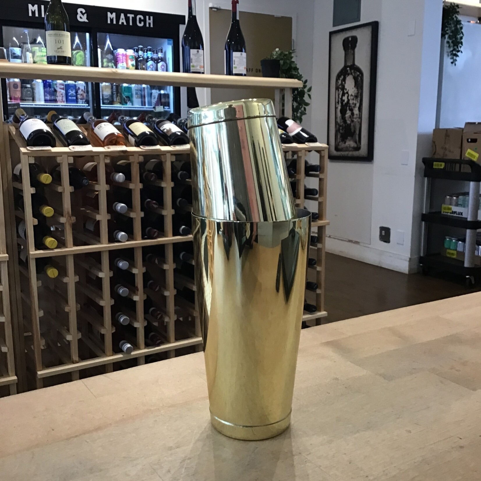Fifth & Vermouth Boston Shaker Set (Gold), Fifth & Vermouth