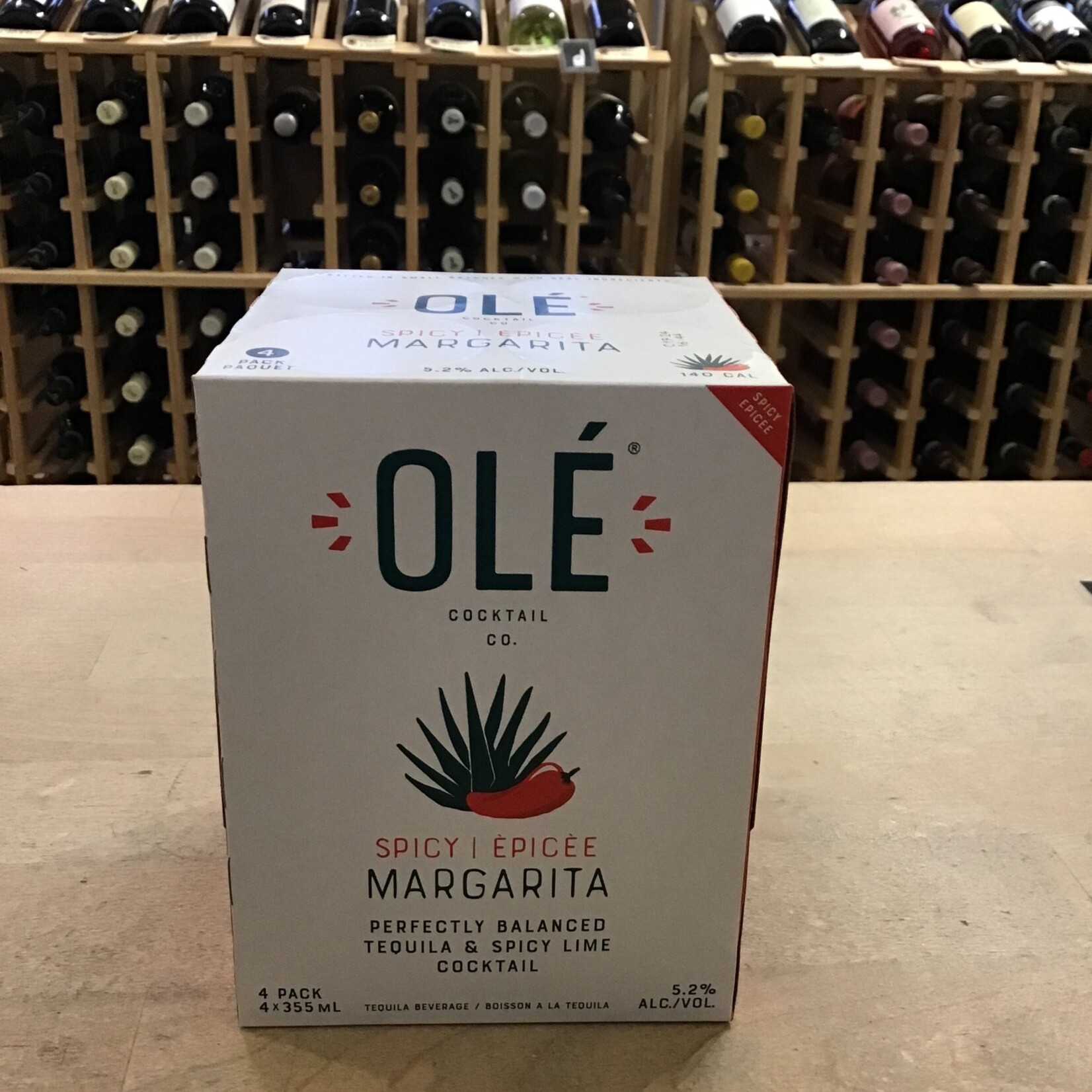 Spicy Margarita, Ole Cocktail Company 4x355ml 5.2%