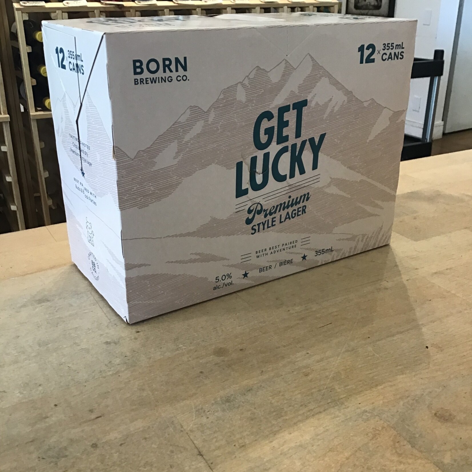 'Get Lucky' Premium Light Light, Born 12x355ml 5%