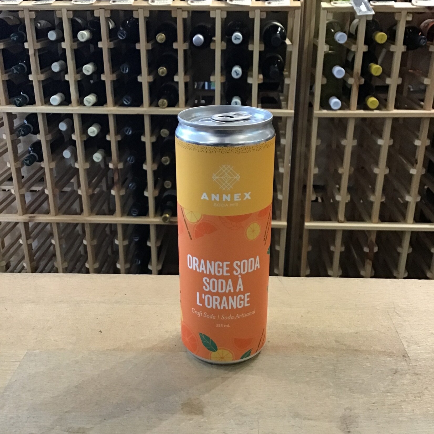 Annex Ale Project Annex Soda, Orange Soda 355ml Non-Alcoholic