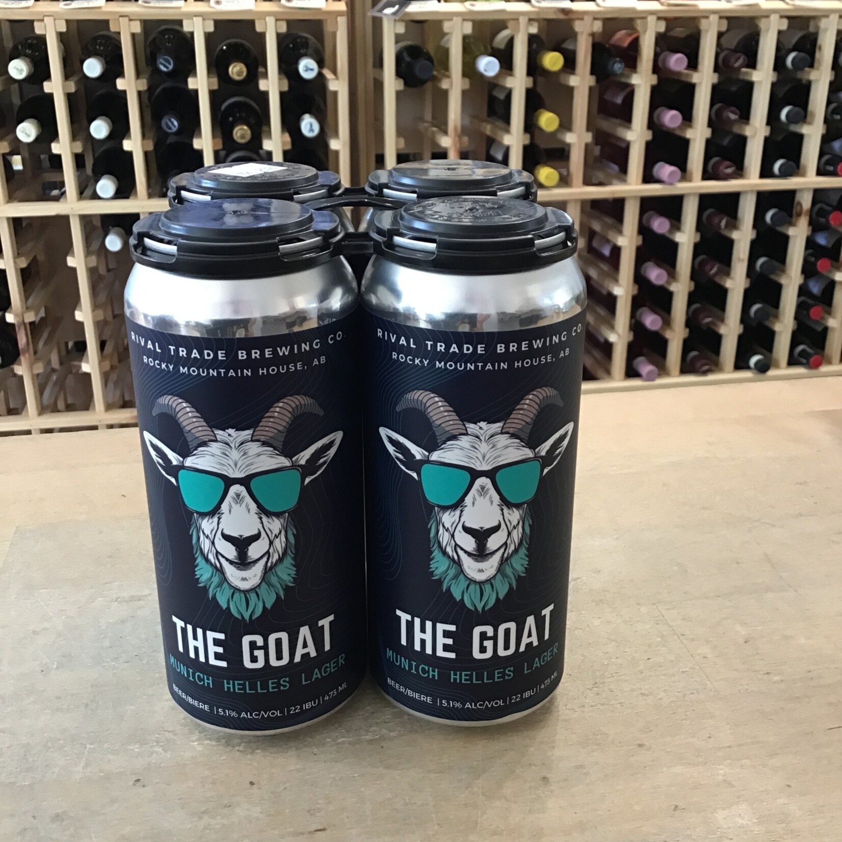 'The Goat' Munich Helles Lager, Rival Trade 4x473ml 5.1%