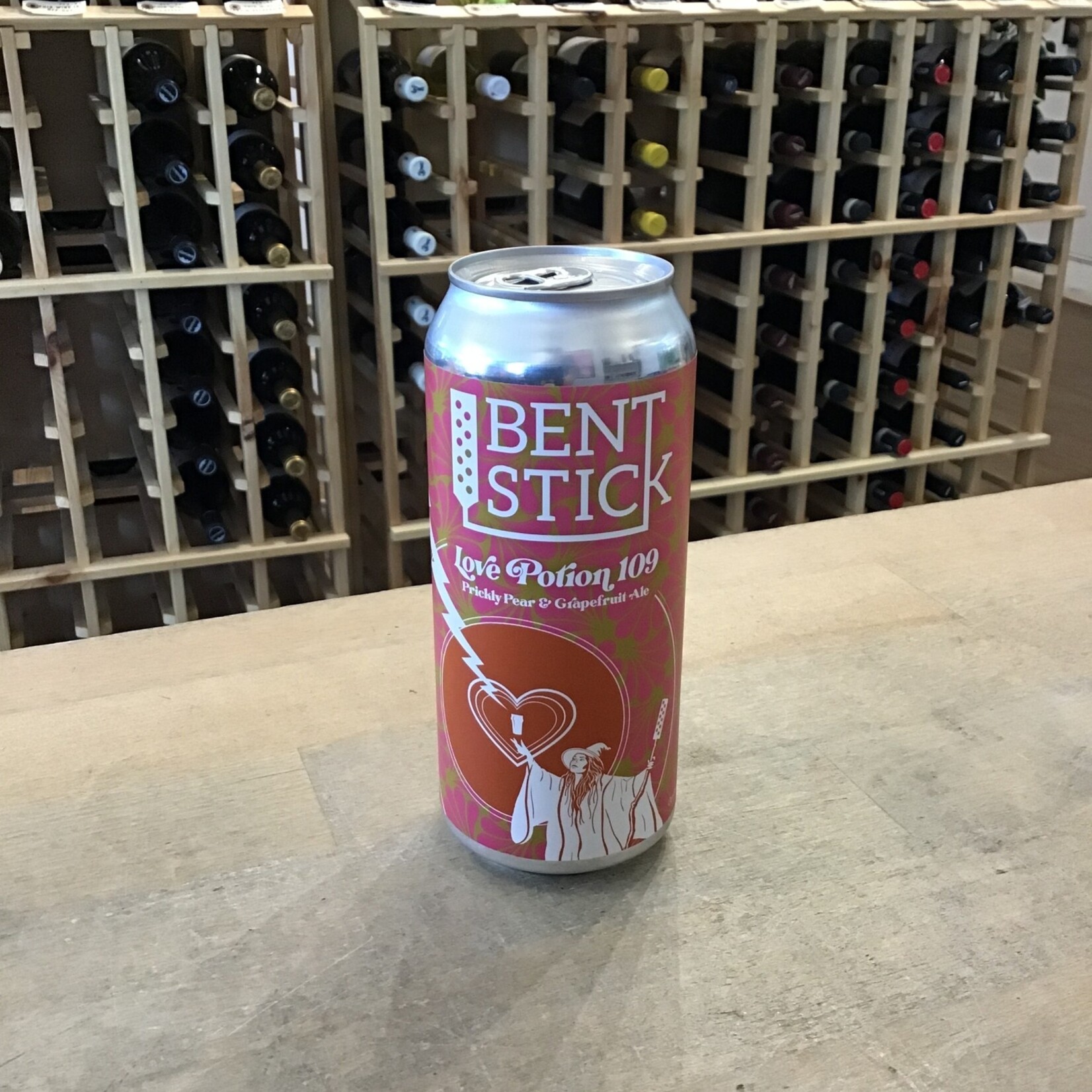 Bent Stick 'Love Potion 109' Prickly Pear Grapefruit Ale, Bent Stick  473ml 5%