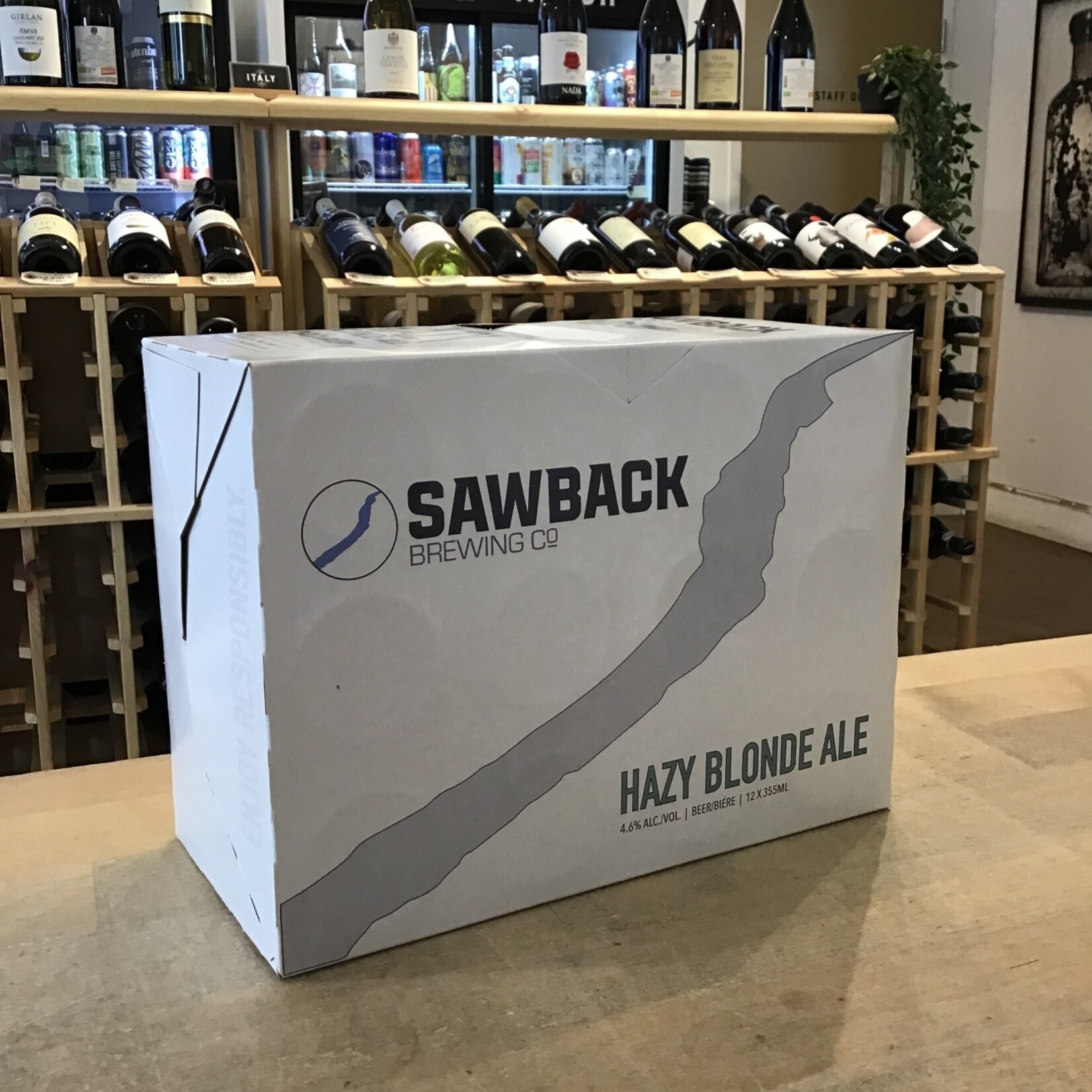 Sawback 'Hazy Blonde Ale' Sawback 12x355ml 4.6%